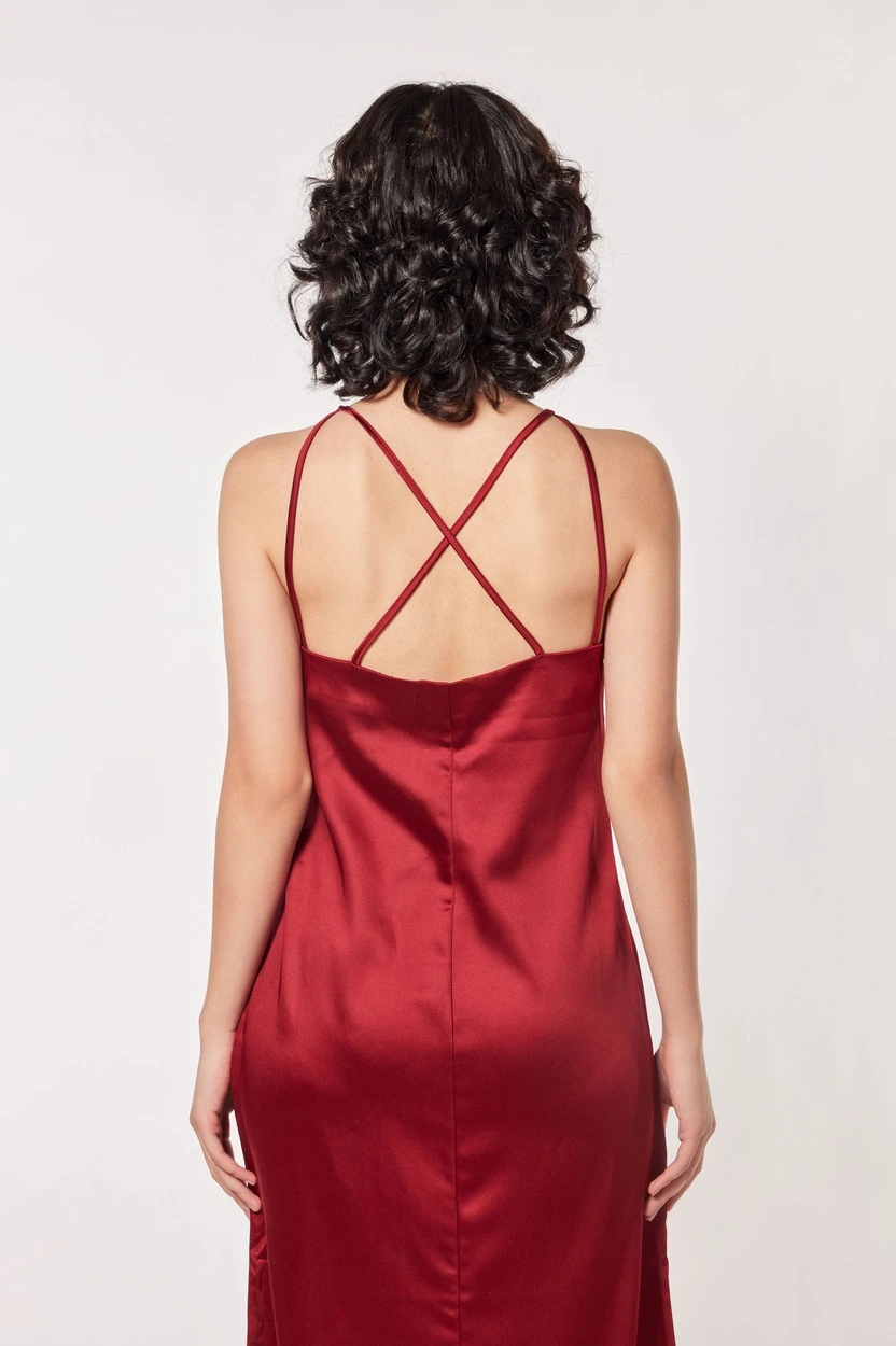 Платье красный для женщин 44239-7 54