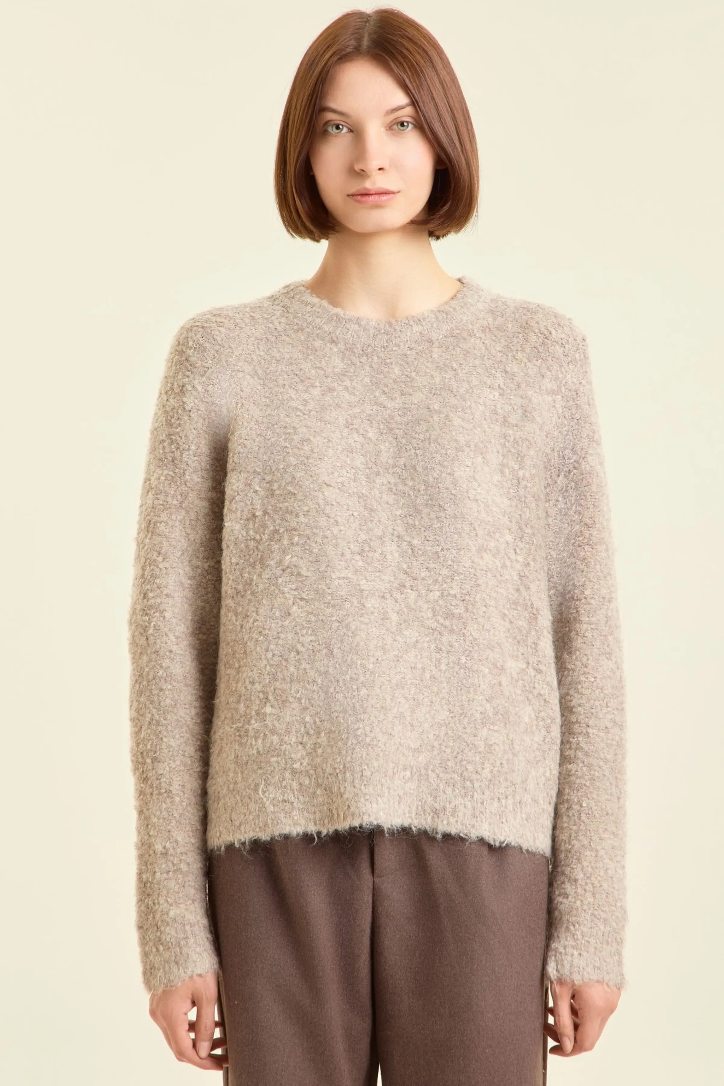 Свитер бежевый для женщин 47292-15 65