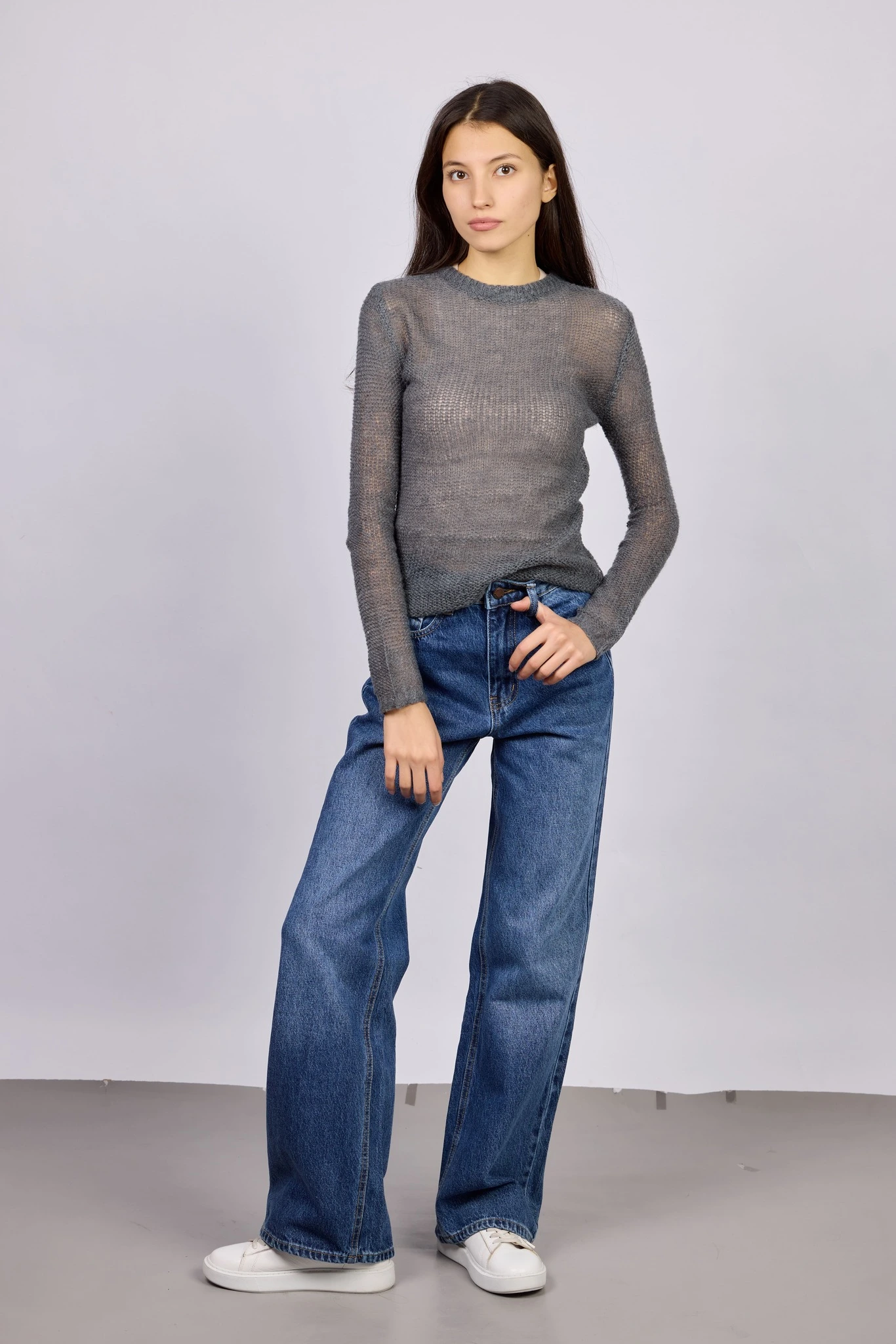 Джинсы синий для женщин 42360-65 74