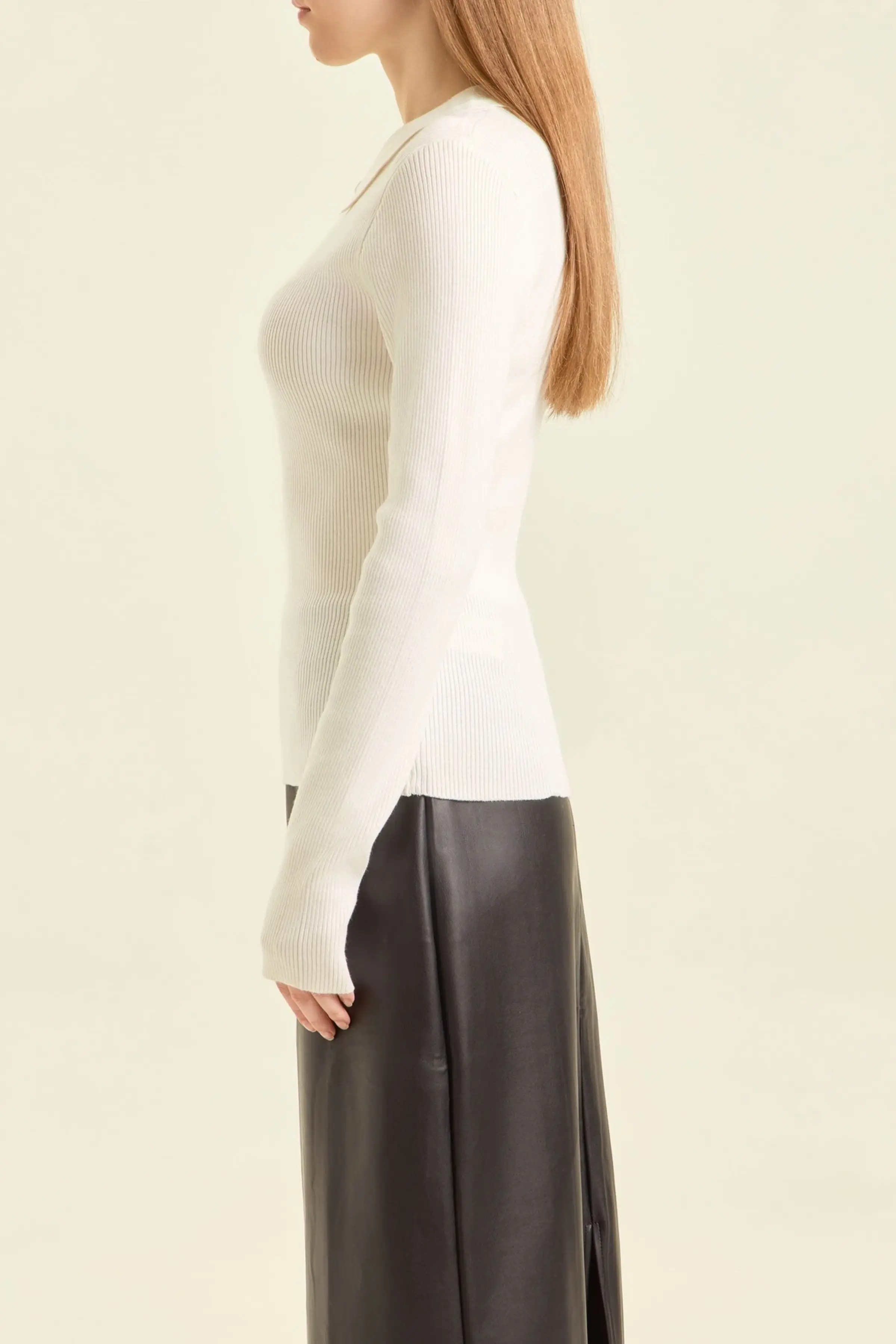 Джемпер белый для женщин 47148-4 60