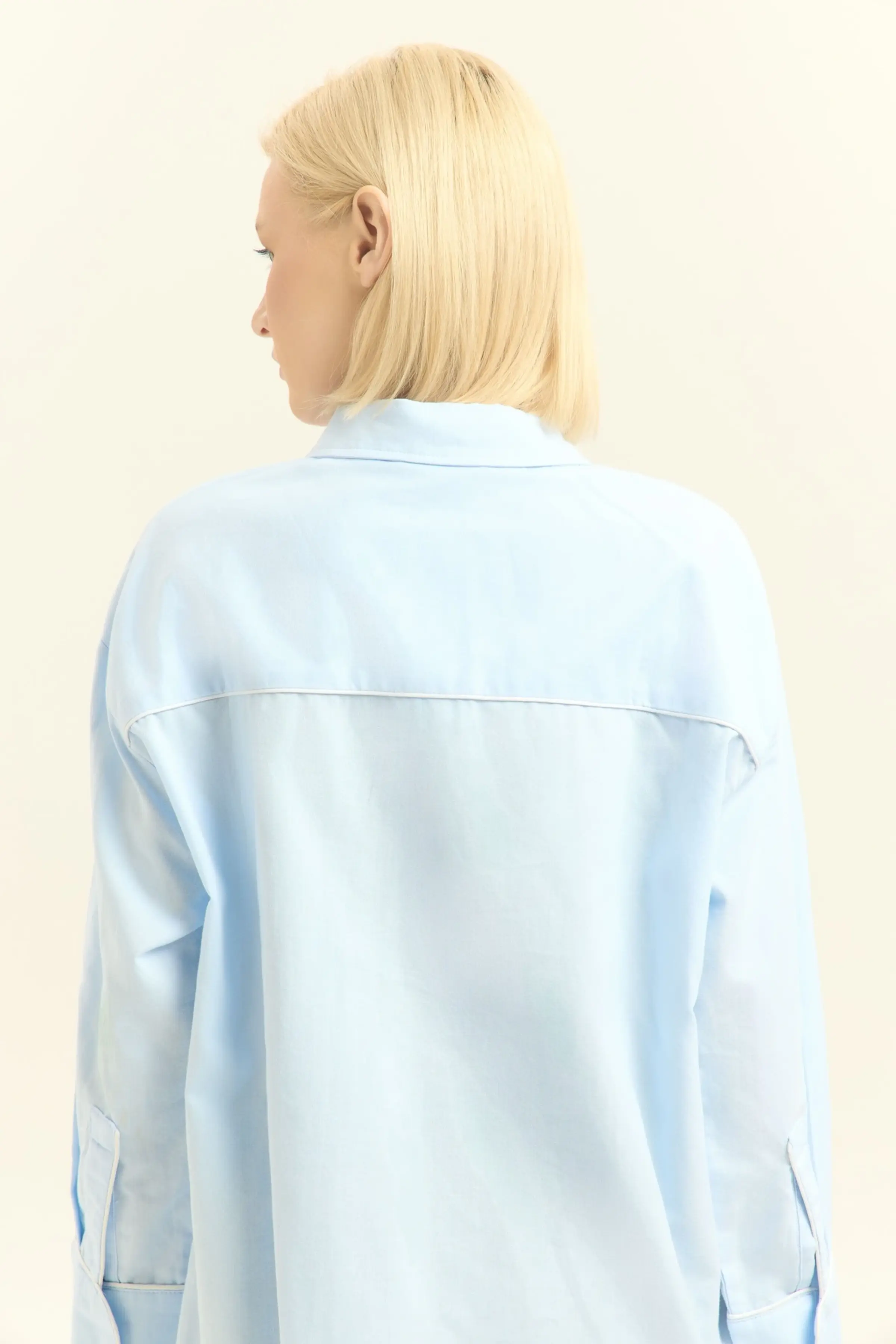 Рубашка голубой для женщин 45247-10 66