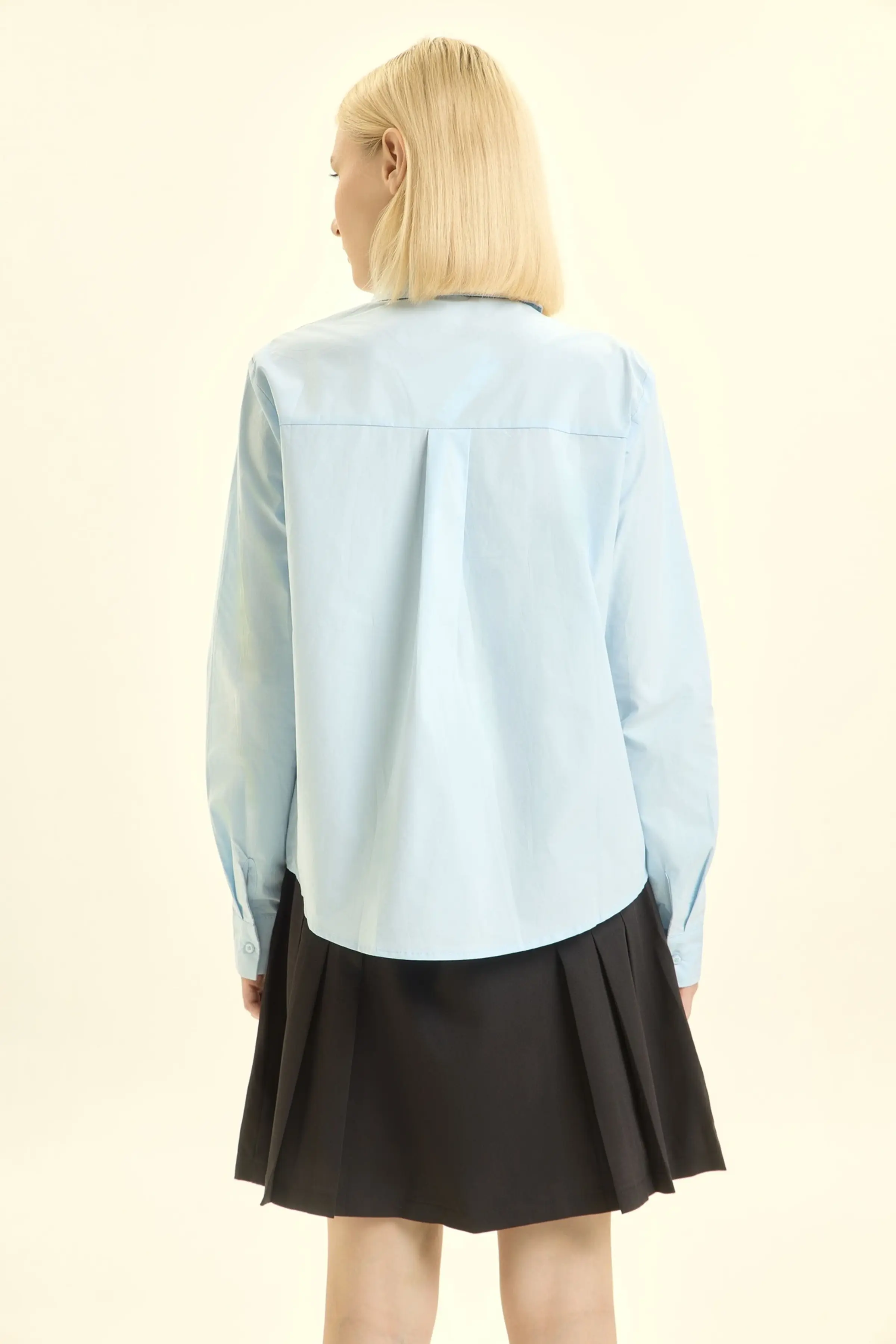 Рубашка голубой для женщин 46177-10 66