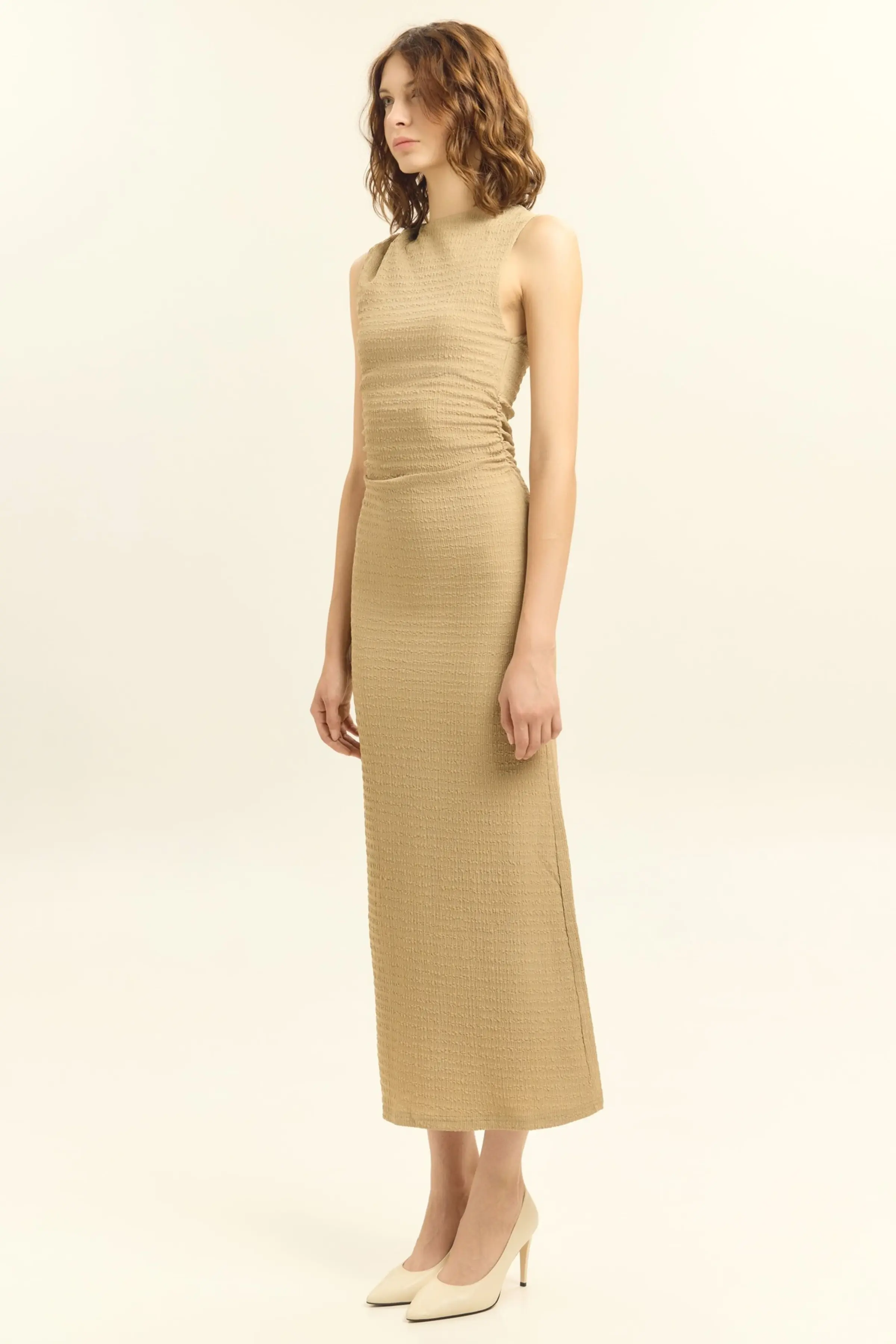 Платье темно-бежевый для женщин 45270-78 54