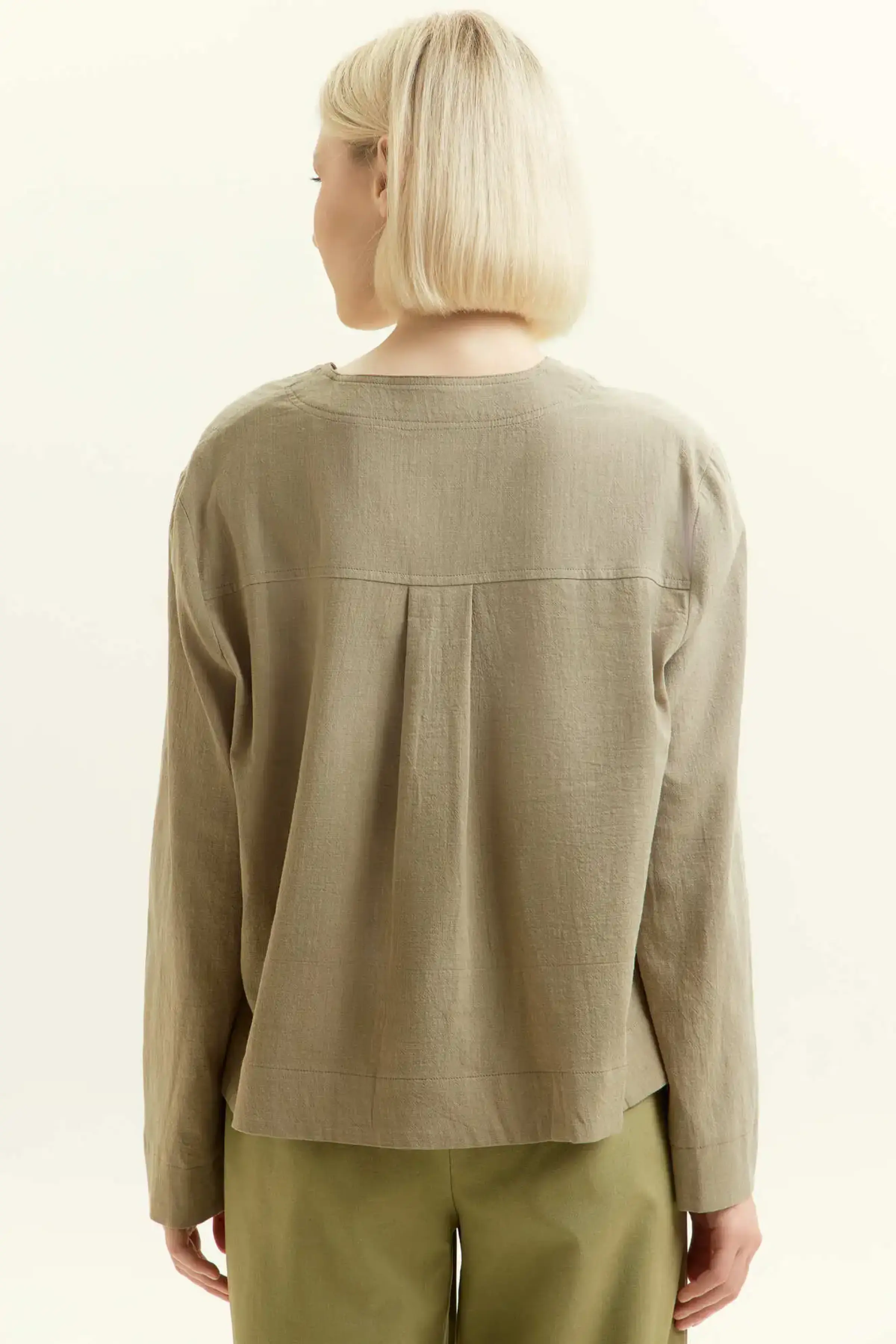 Блузка хаки для женщин 45128-14 28