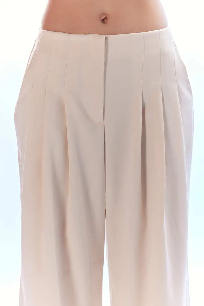 Брюки айвори для женщин 44290-234 71