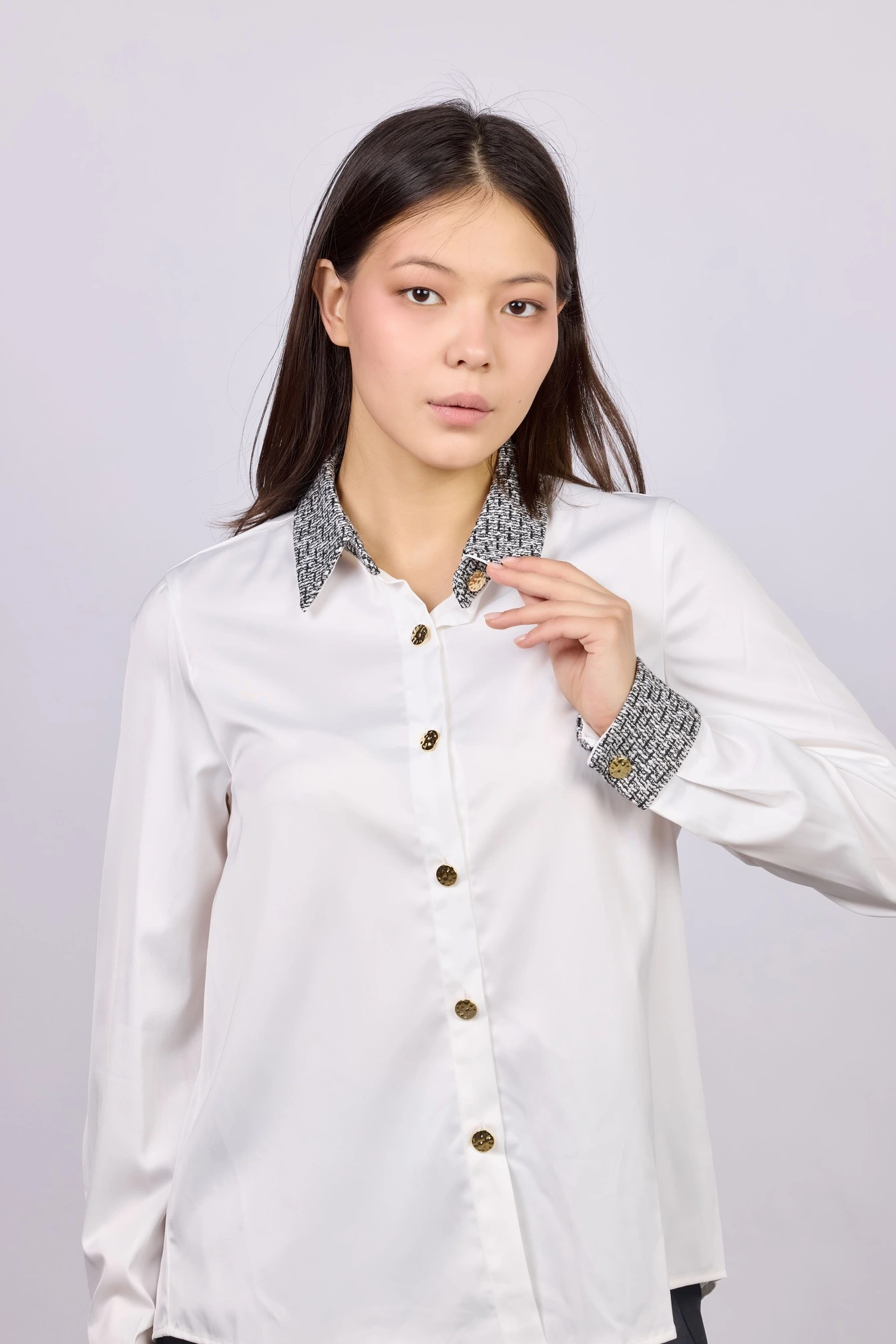 Блузка белый для женщин 42181-4 28