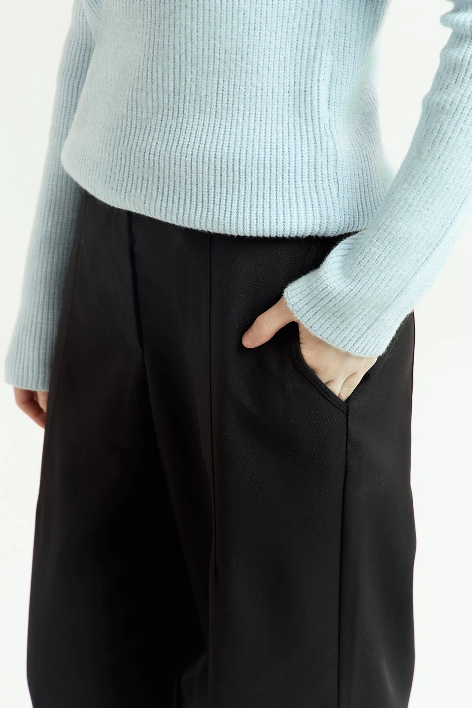 Брюки черный для женщин 44294-1 71