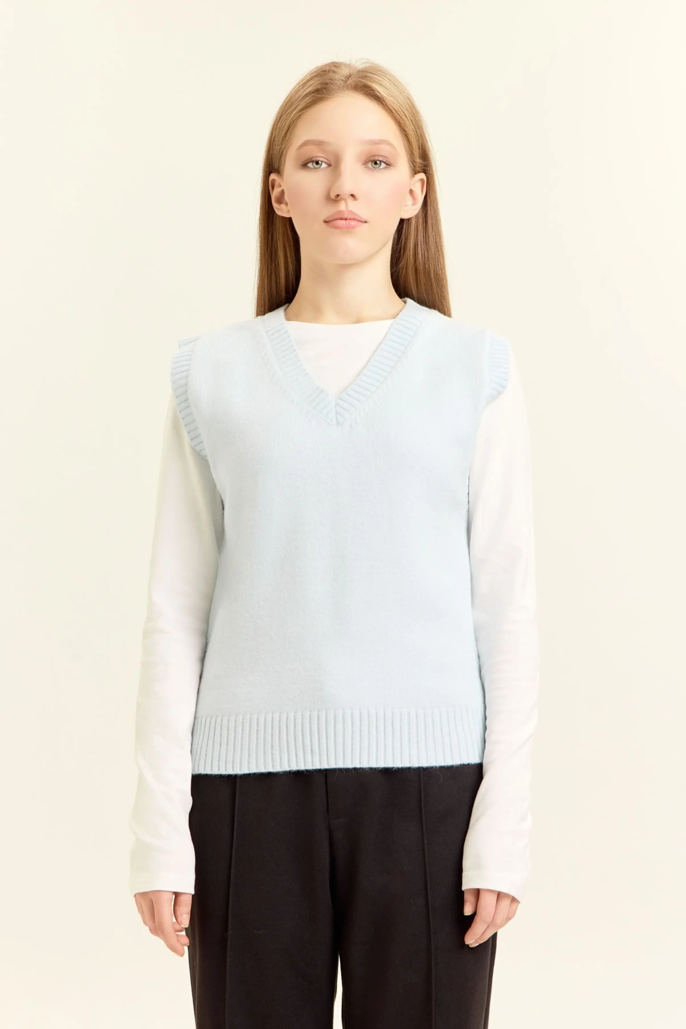 Жилетка голубой для женщин 47145-10 68