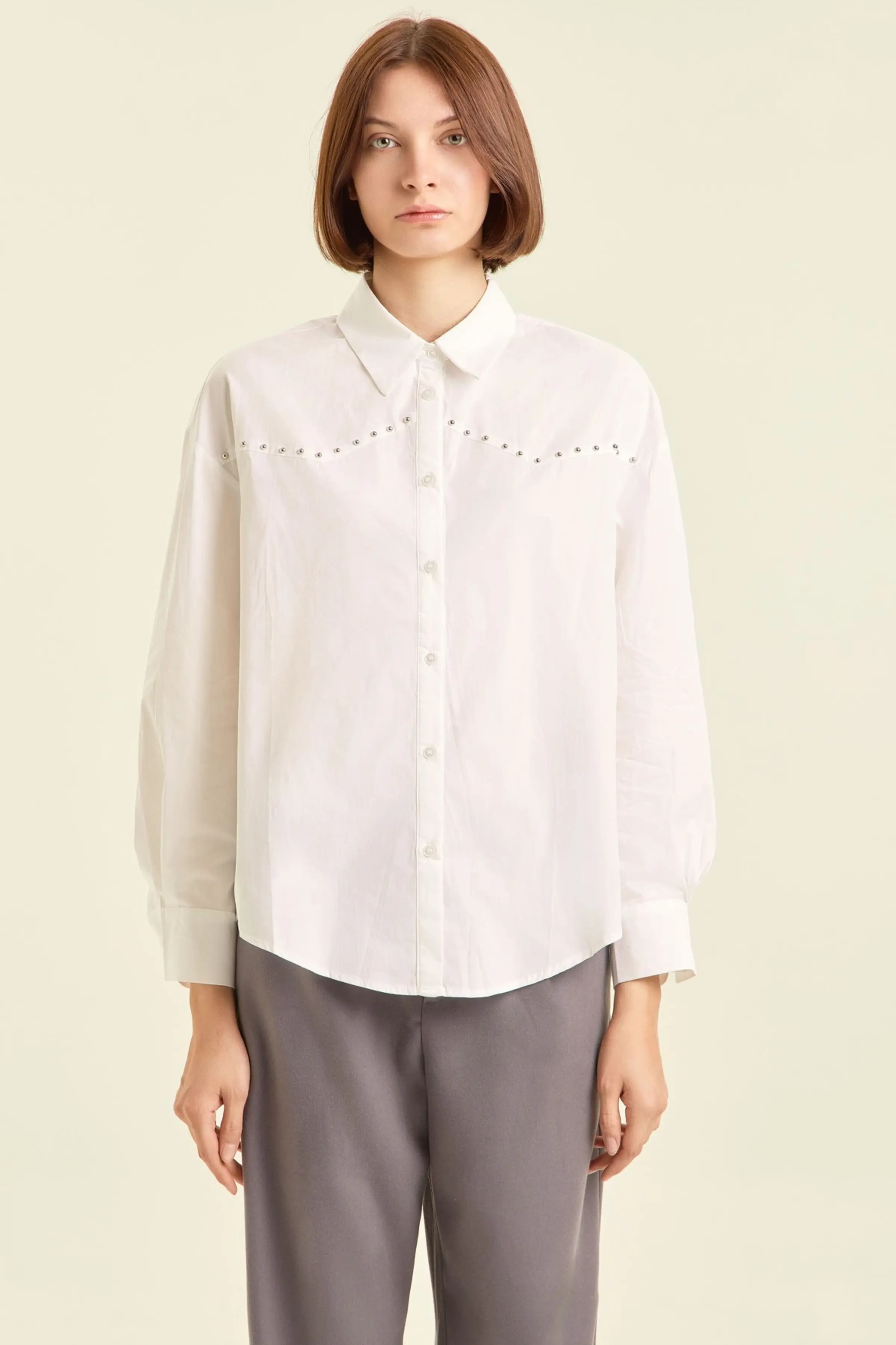 Рубашка белый для женщин 47221-4 66