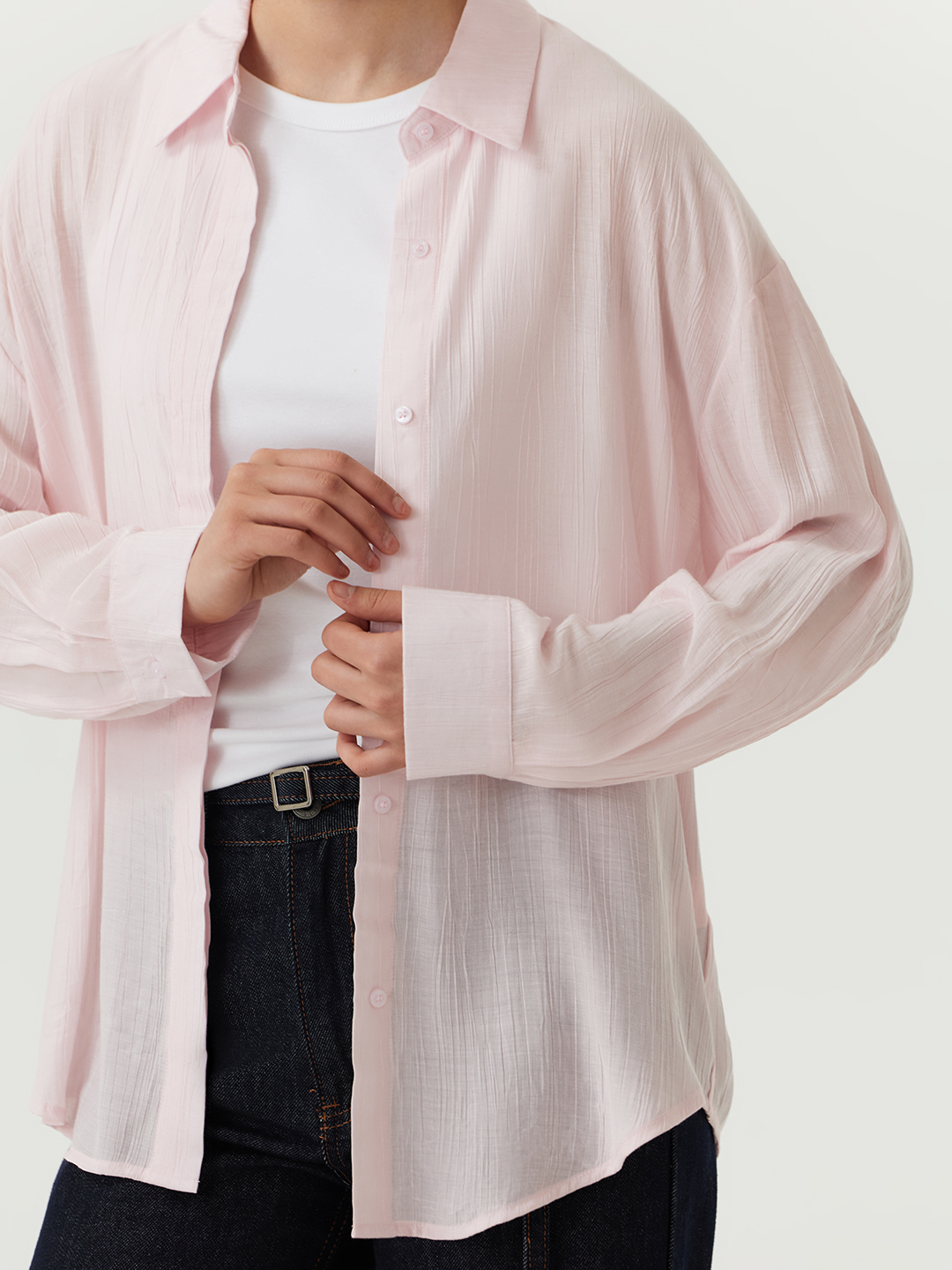 Рубашка розовый для женщин 48223-17 66