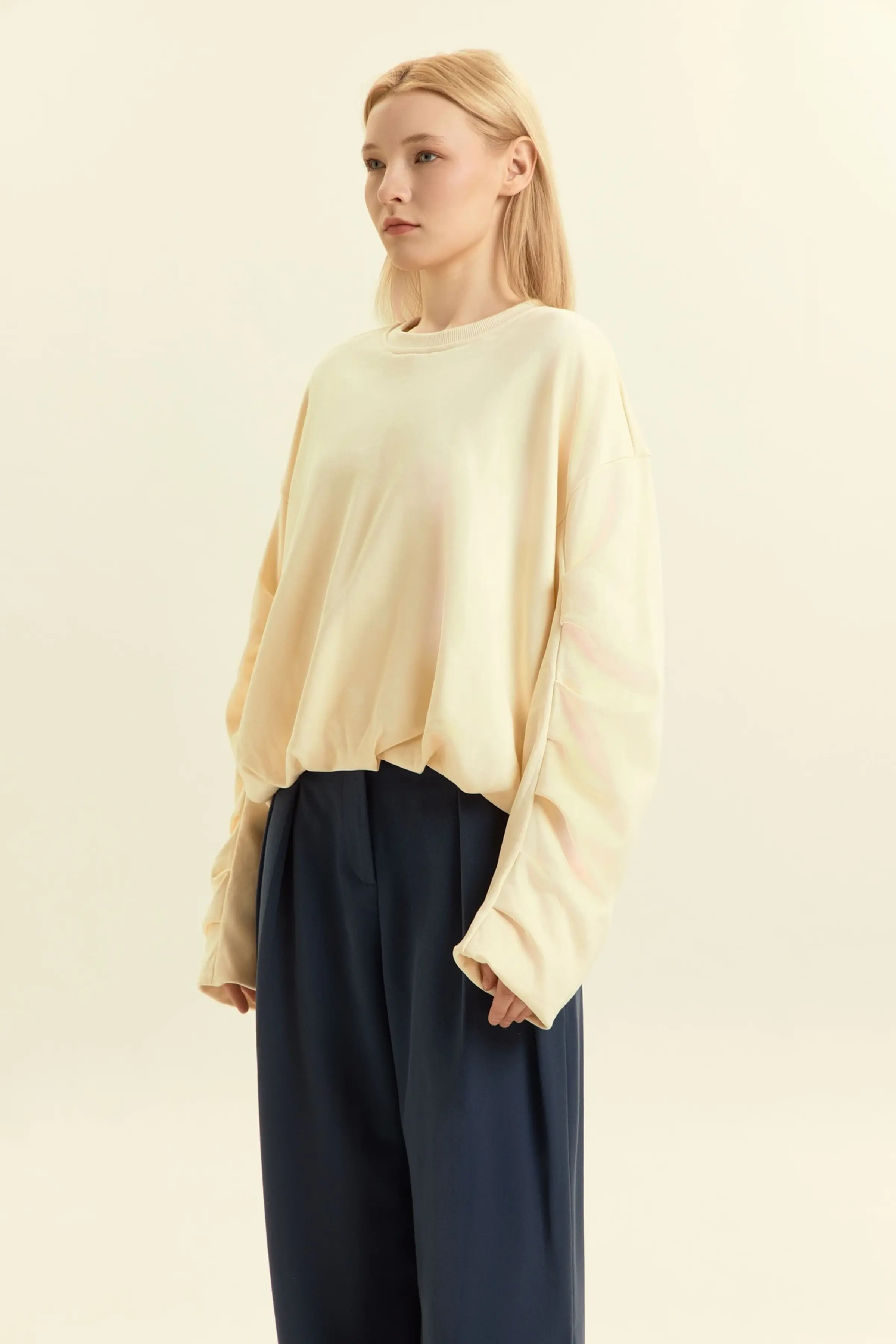 Толстовка айвори для женщин 46210-234 55