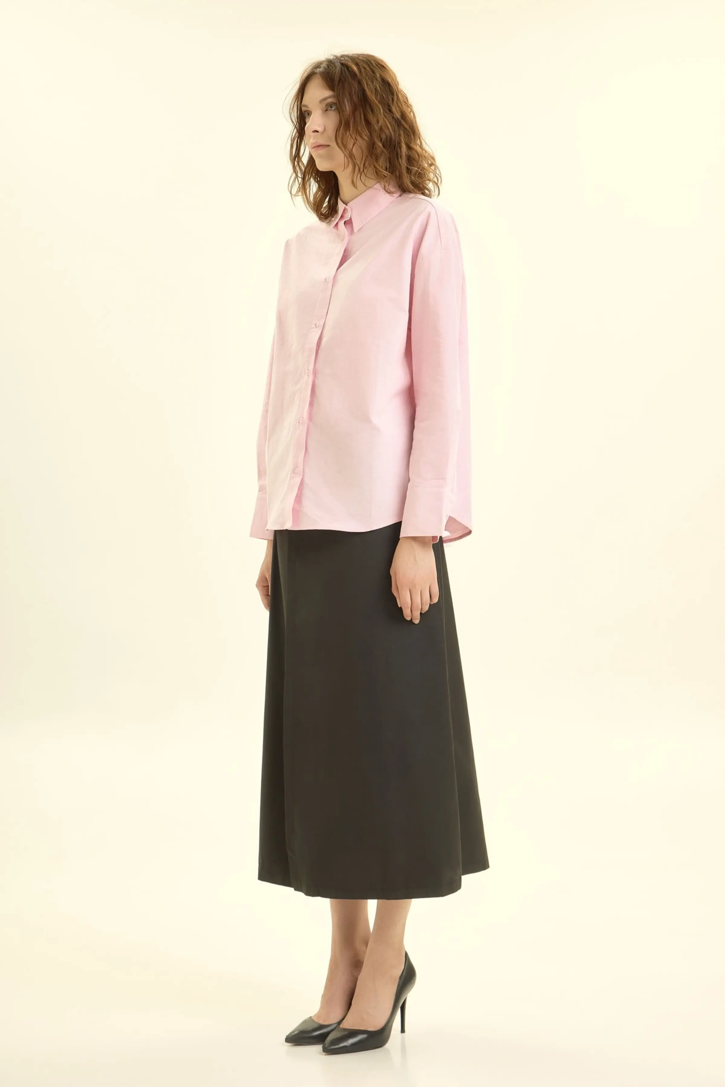 Рубашка розовый для женщин 46303-17 66