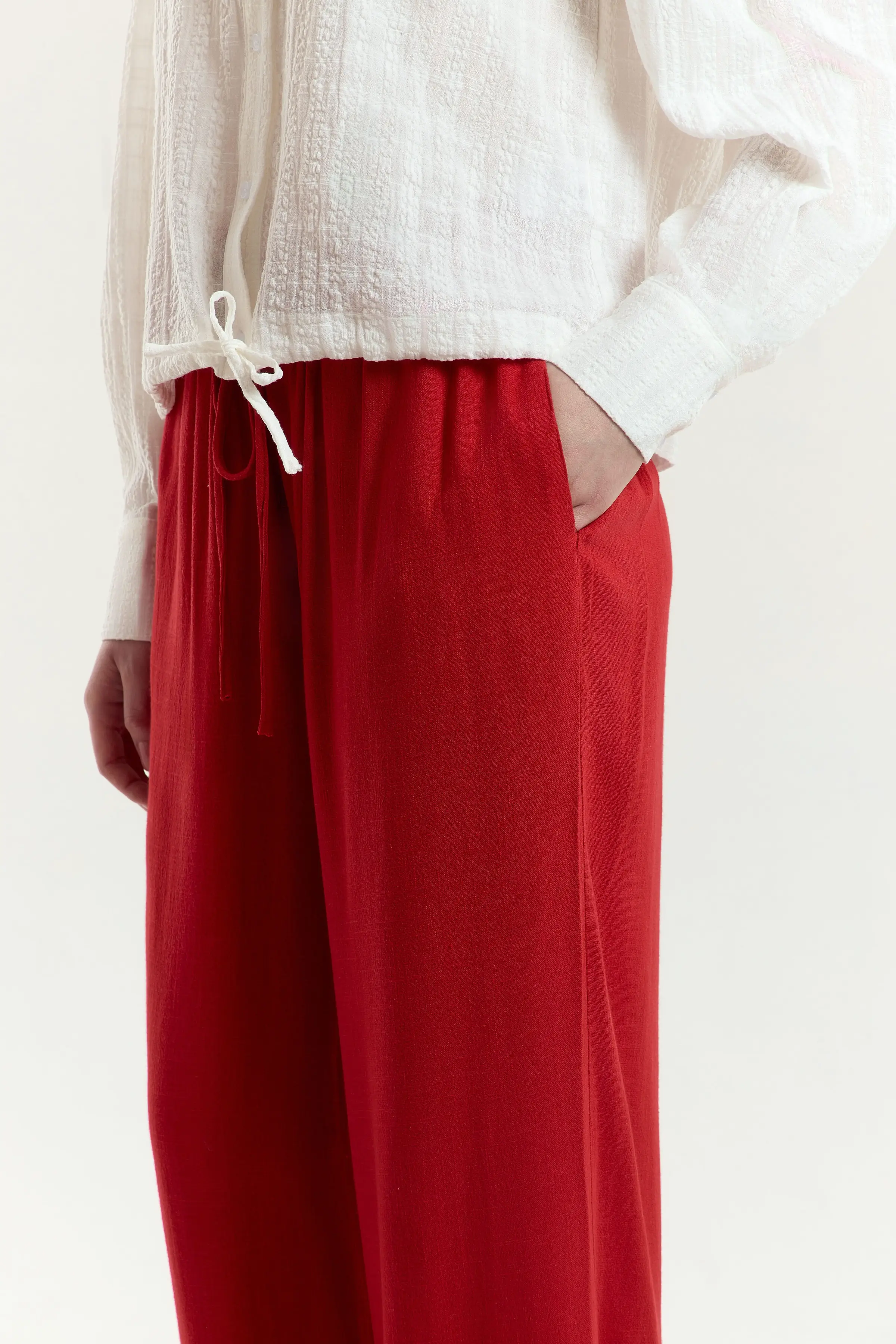 Брюки красный для женщин 45201-7 71