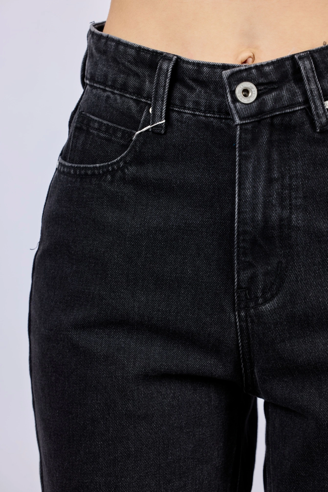 Джинсы черно-серый для женщин 43136-136 74