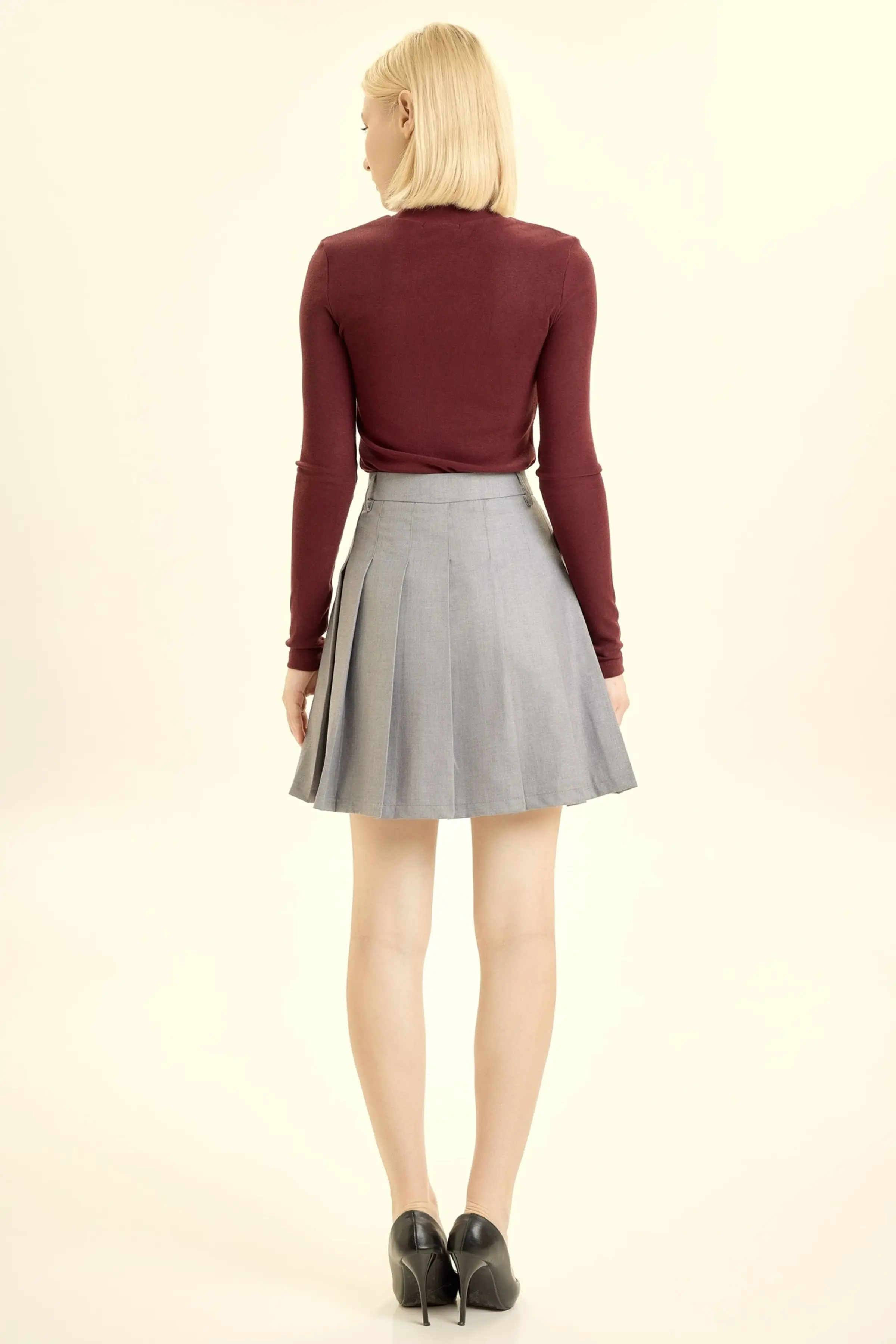 Юбка серый для женщин 46138-61 52