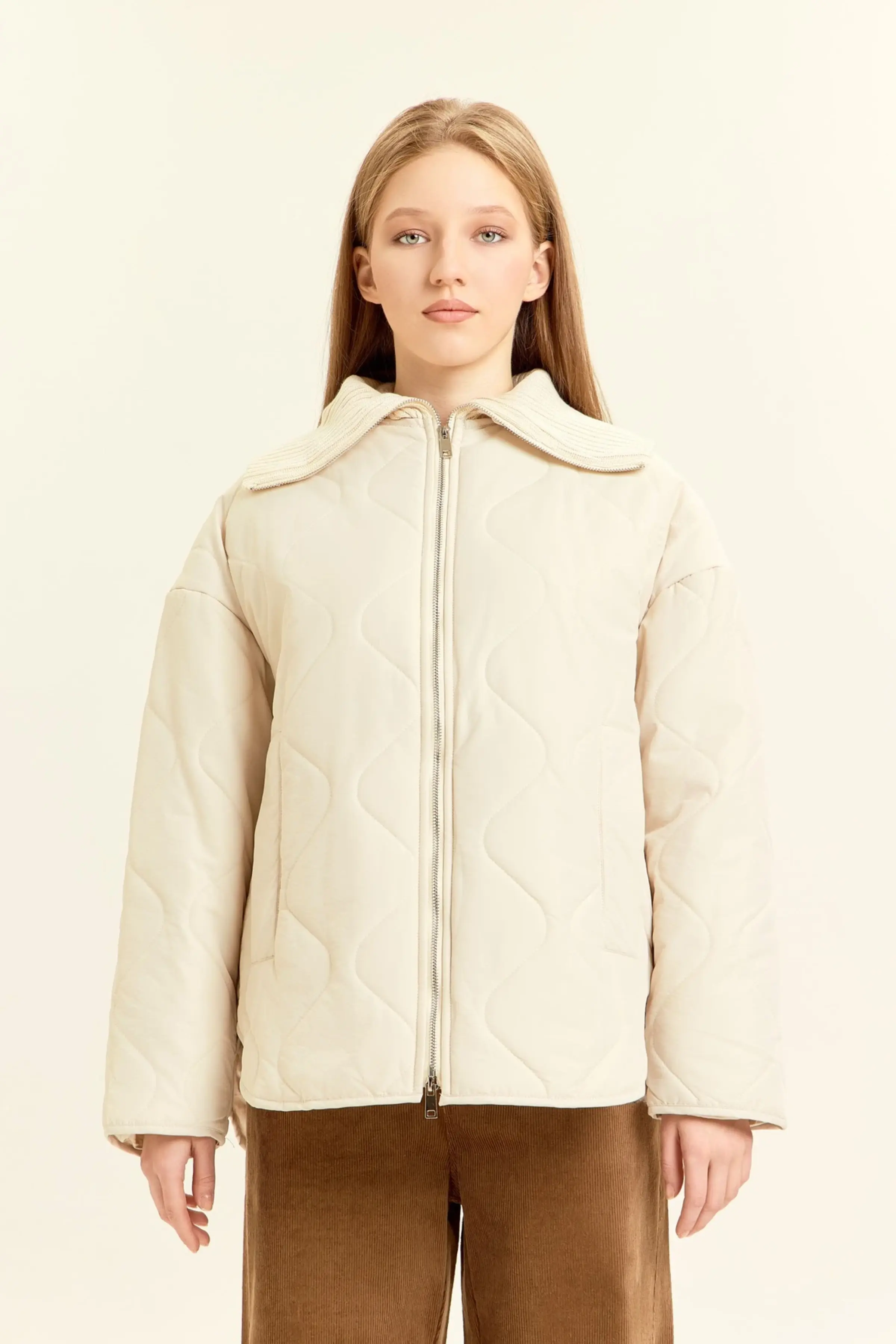 Куртка бежевый для женщин 47124-15 47