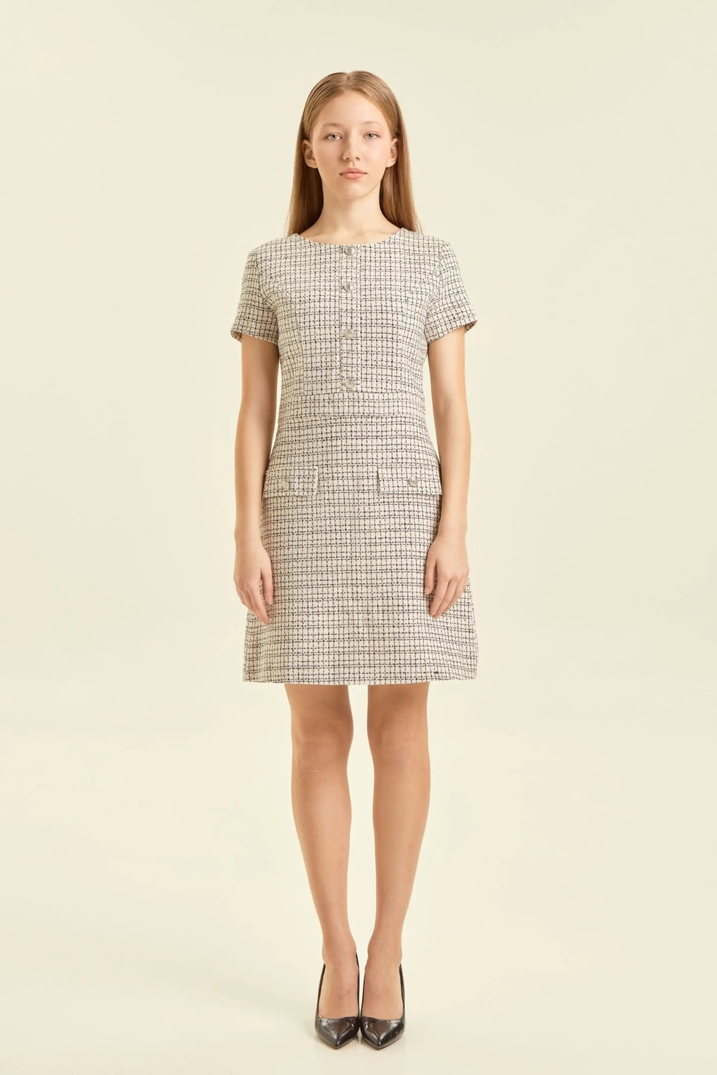 Платье белый для женщин 47134-4 54