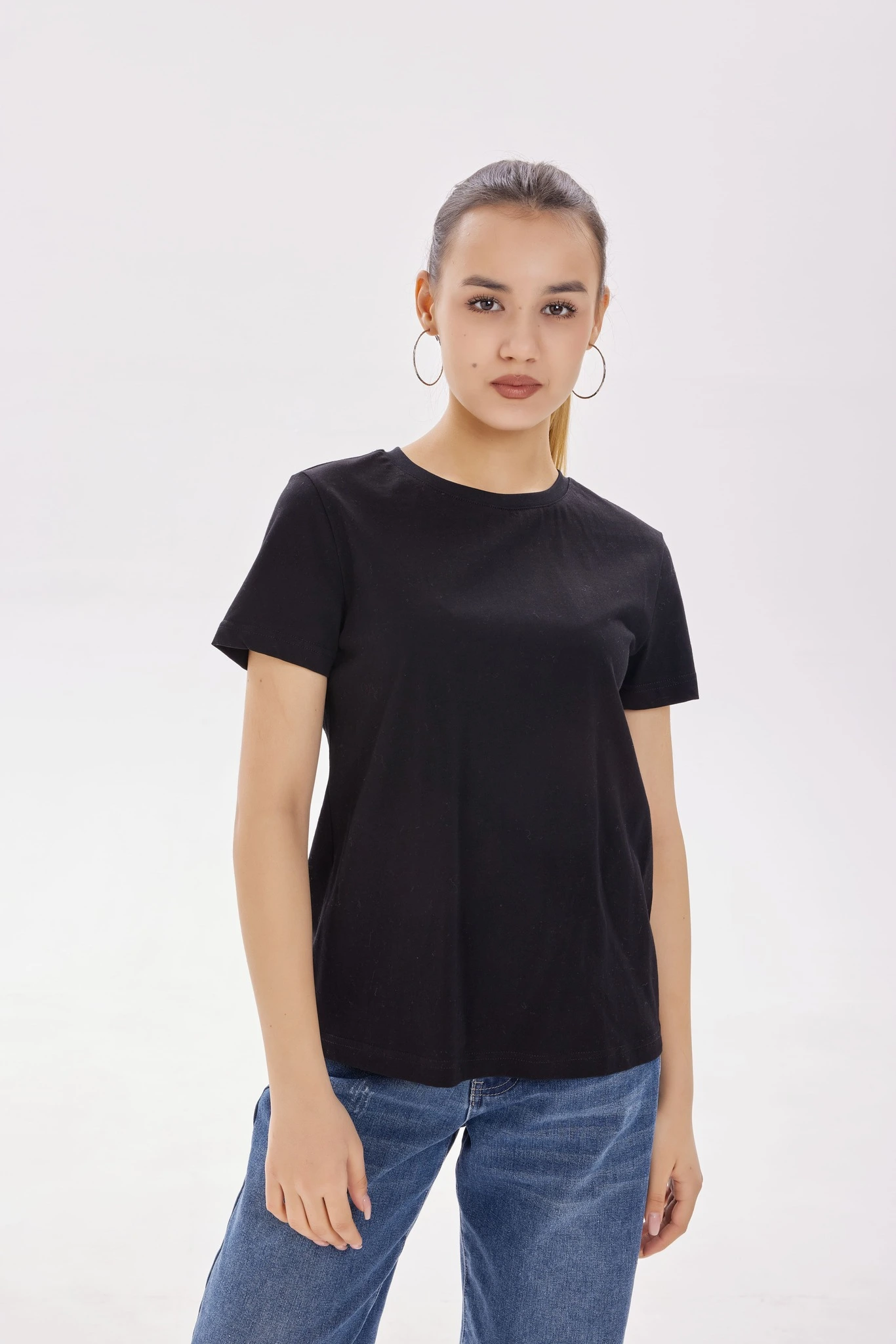 Футболка черный для женщин 40231-1 67