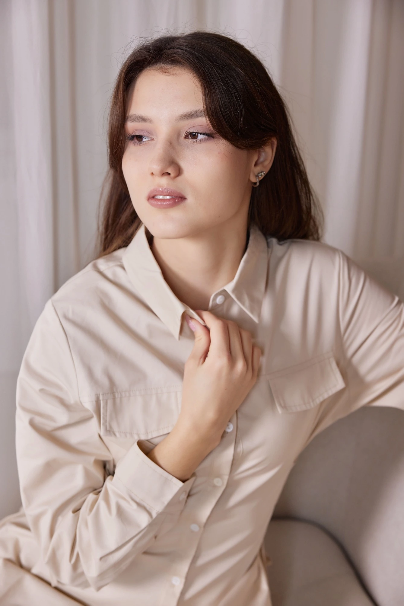 Платье айвори для женщин 40123-234 54