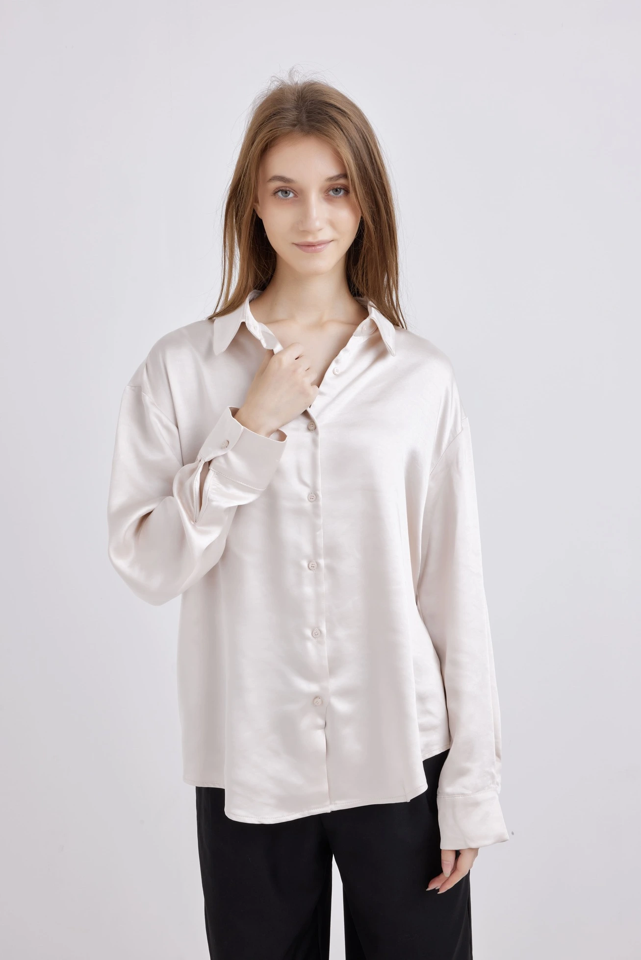 Блузка айвори для женщин 42199-234 28