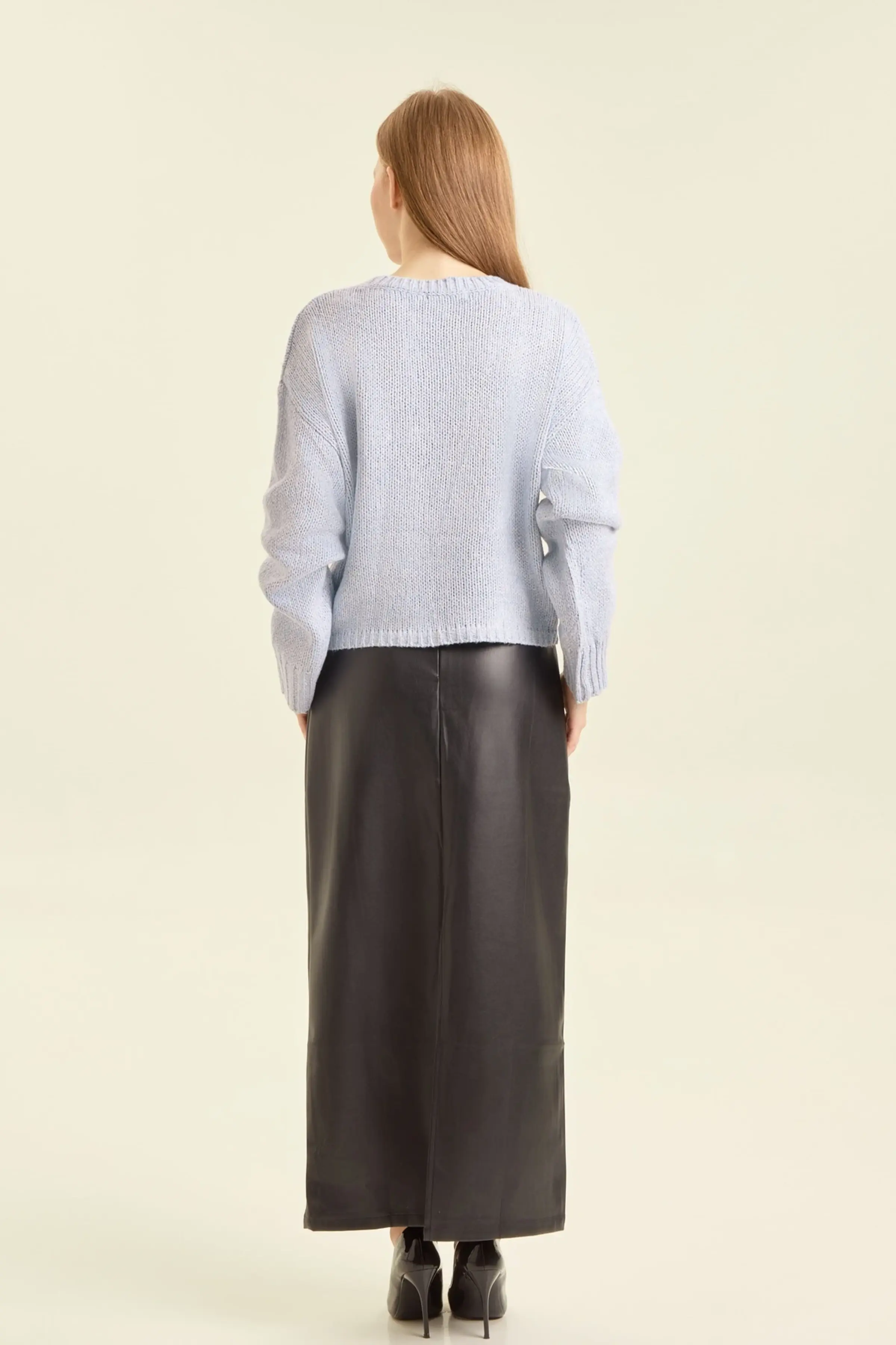 Свитер голубой для женщин 47198-10 65