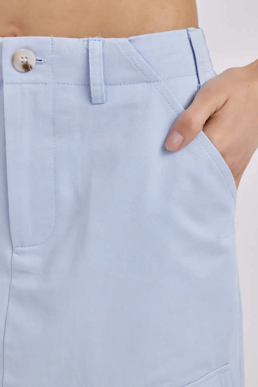 Юбка голубой для женщин 41229-10 52