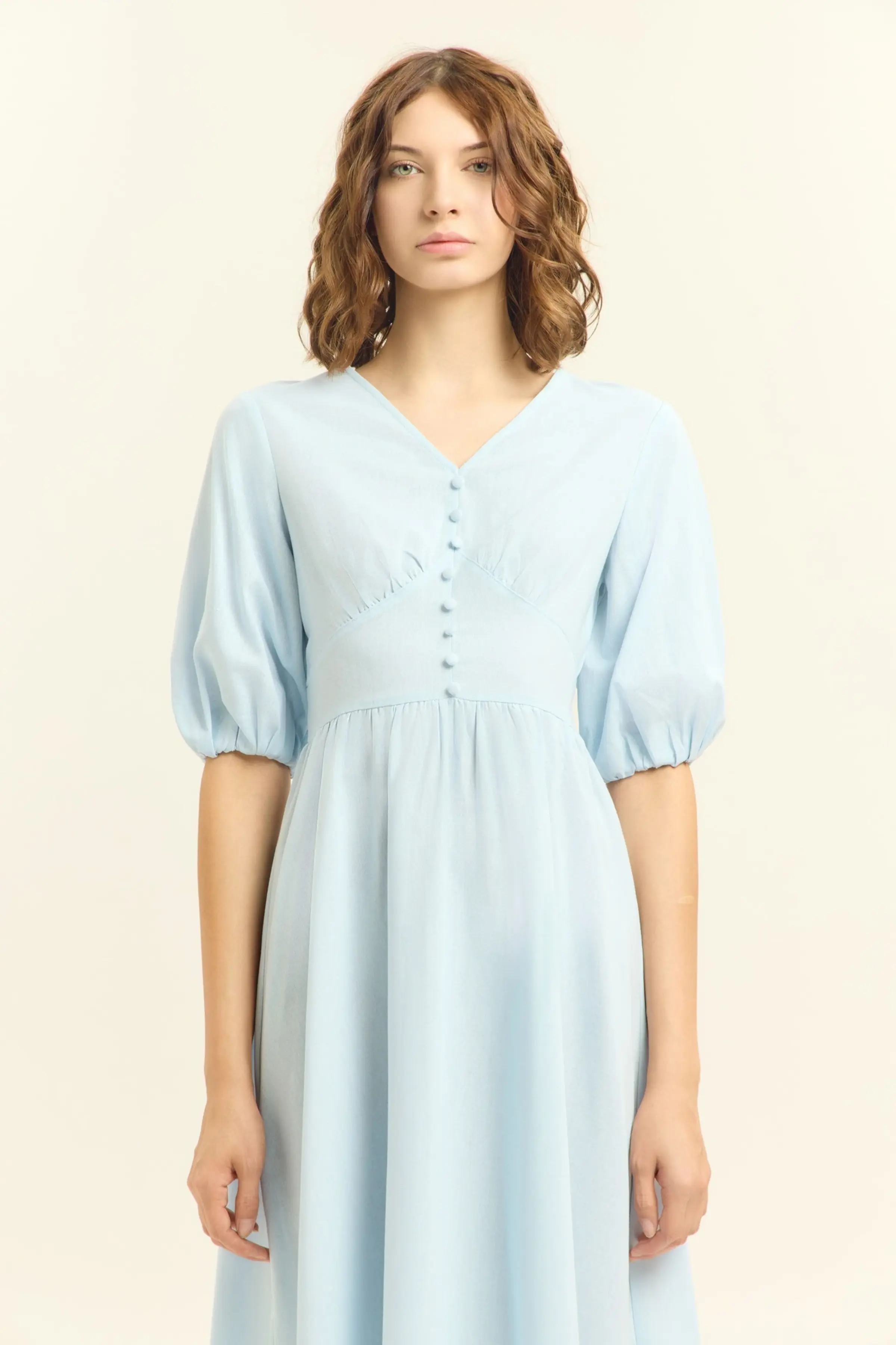 Платье голубой для женщин 45273-10 54