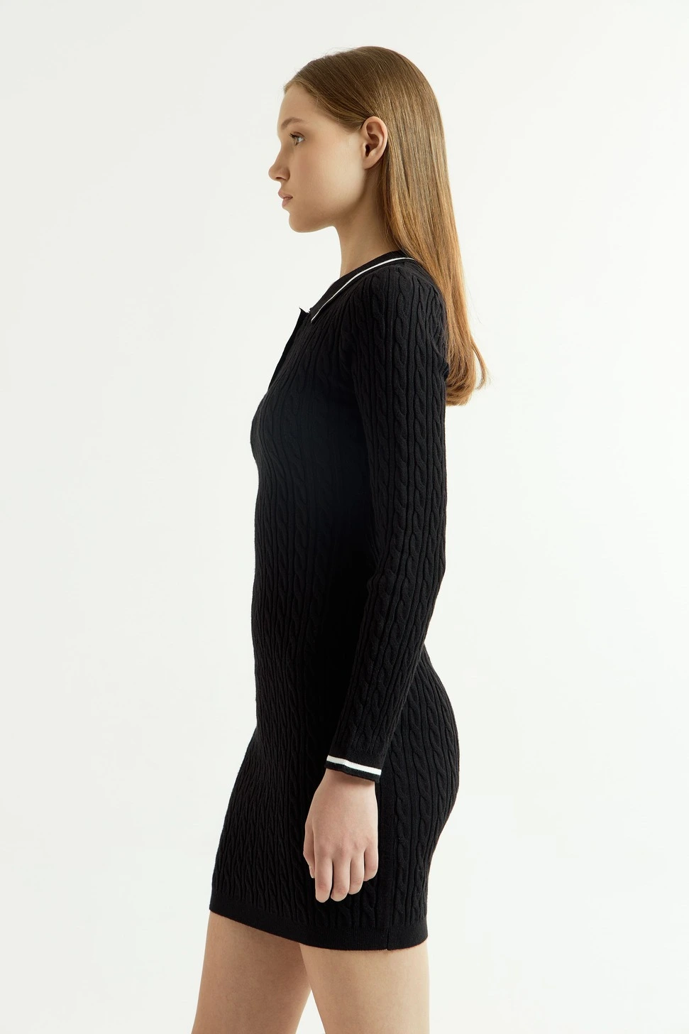 Платье черный для женщин 43146-1 54