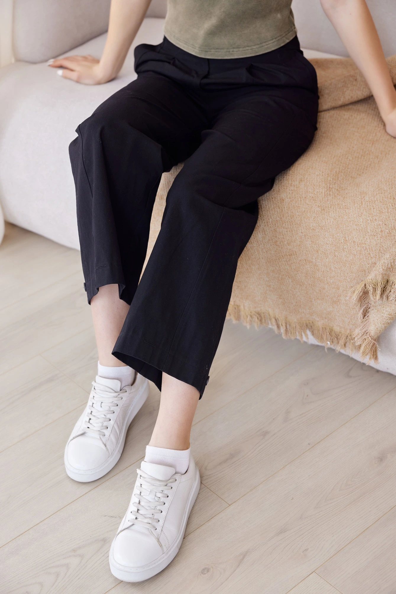 Брюки черный для женщин 40190-1 71