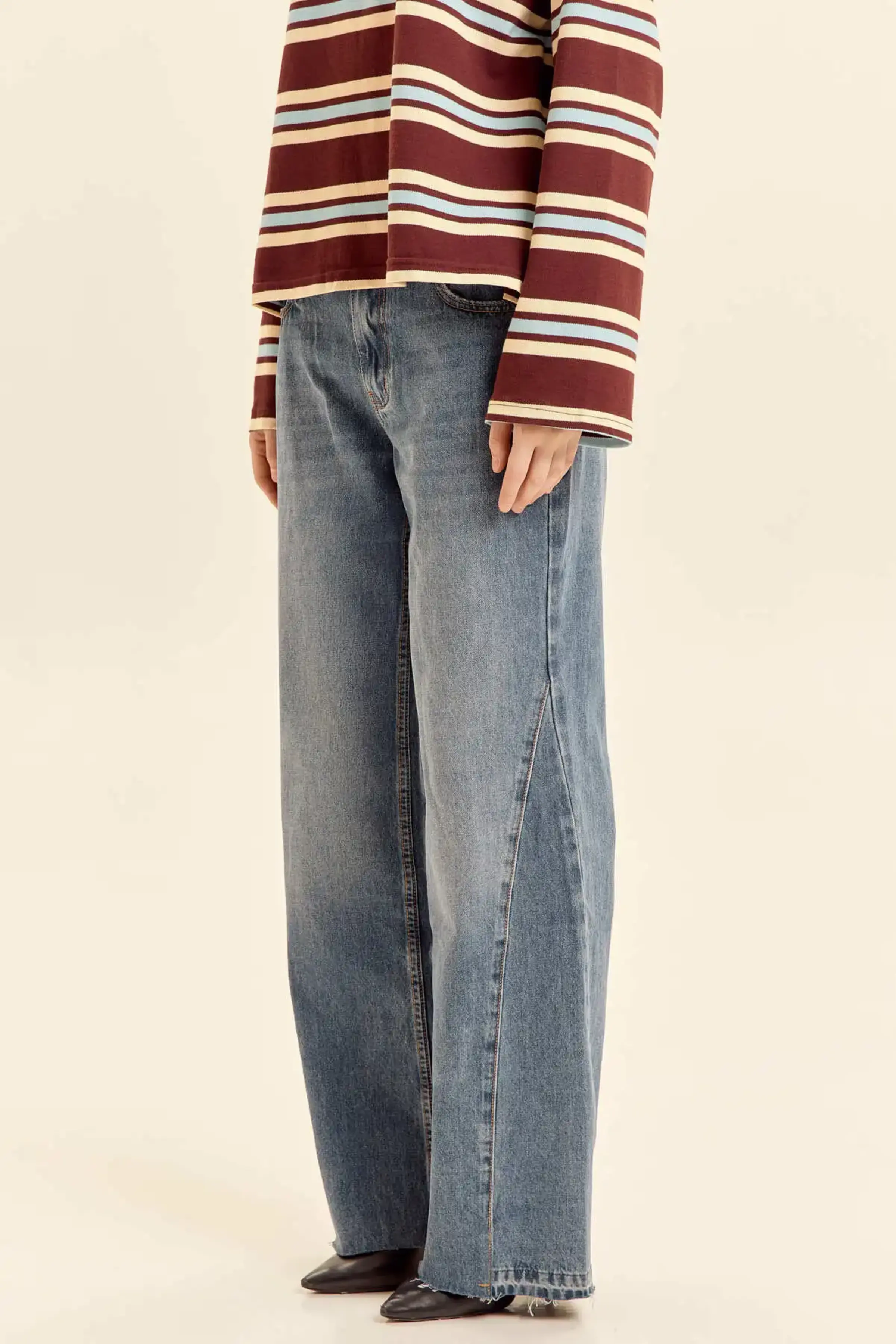 Джинсы синий для женщин 46269-65 74