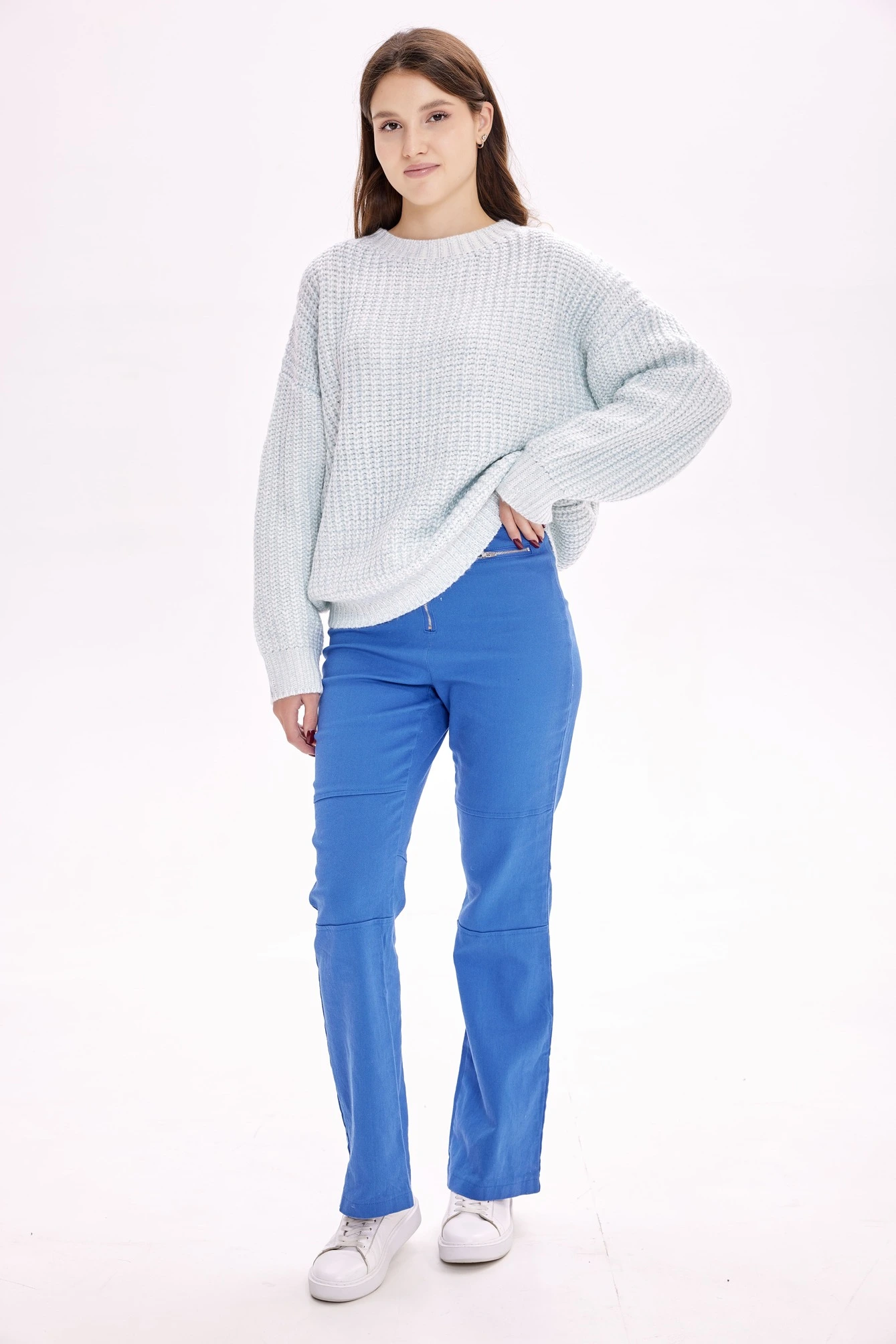 Брюки синий для женщин 39208-65 71