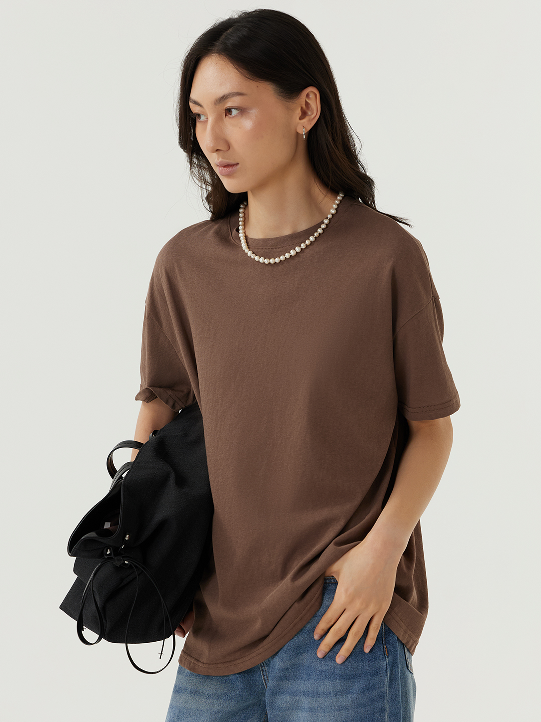 Футболка коричневый для женщин 48281-13 67