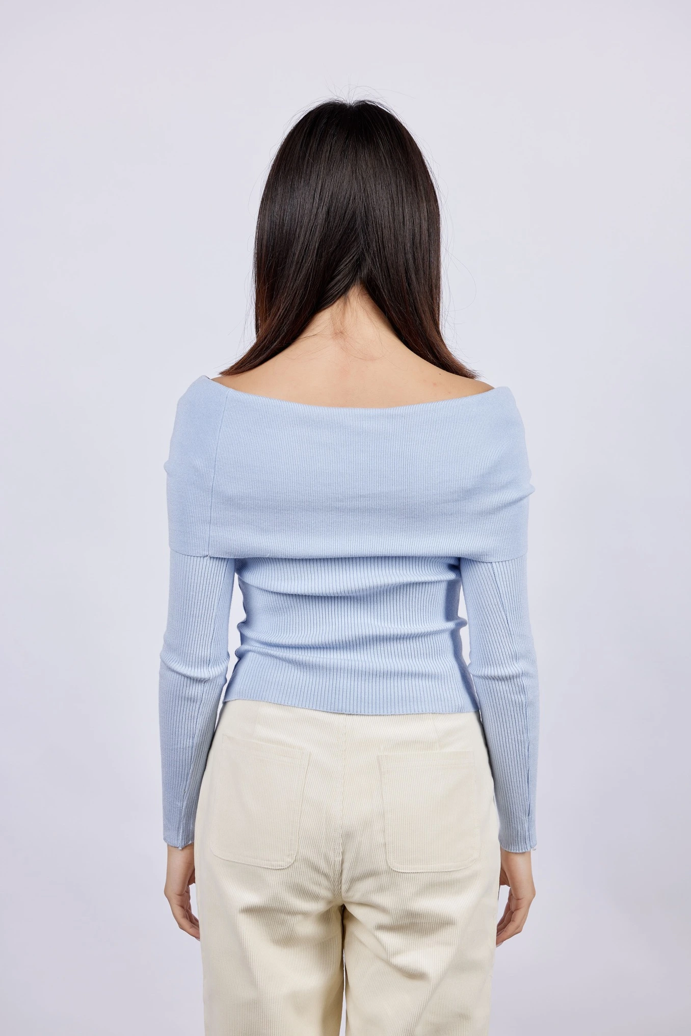 Джемпер голубой для женщин 43235-10 60