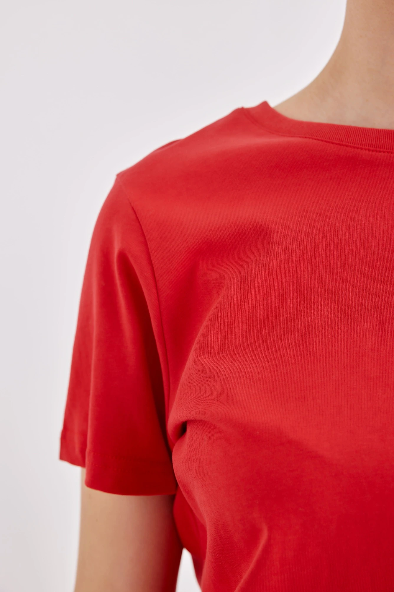 Футболка красный для женщин 42263-7 67