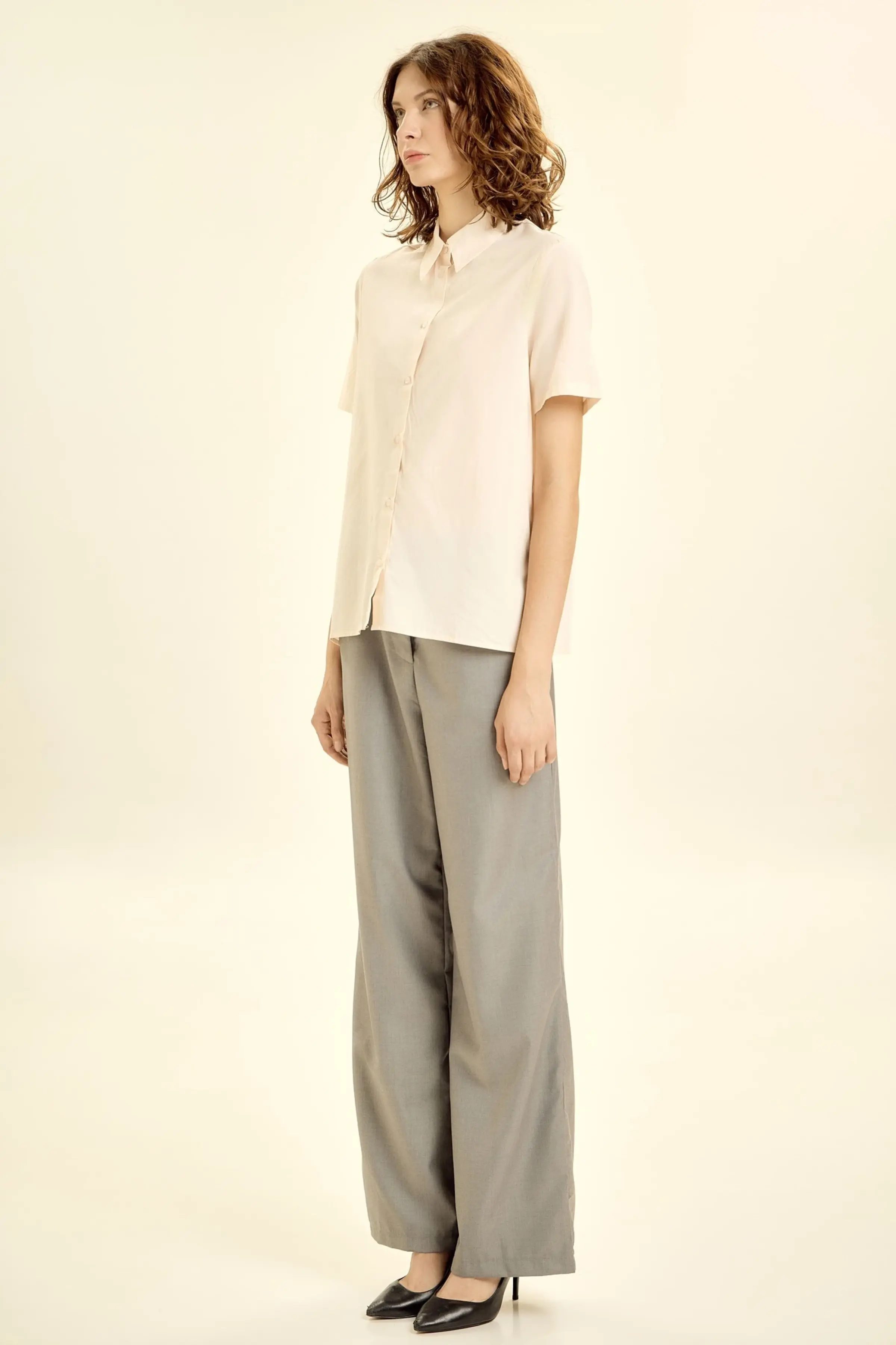 Рубашка персиковый для женщин 46136-30 66