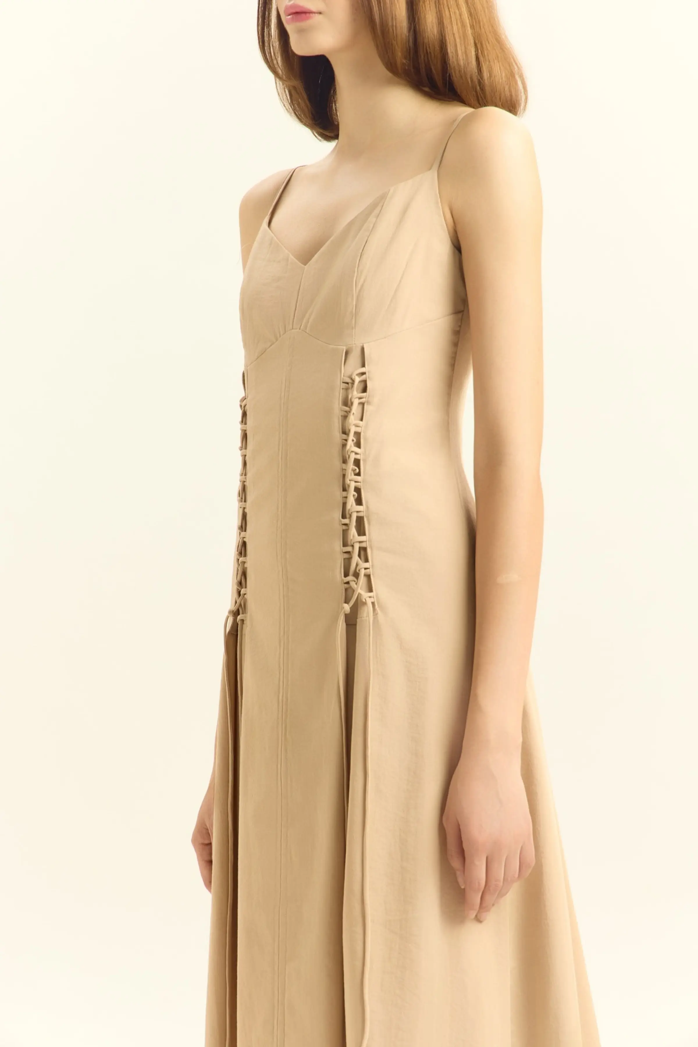 Сарафан бежевый для женщин 45218-15 48