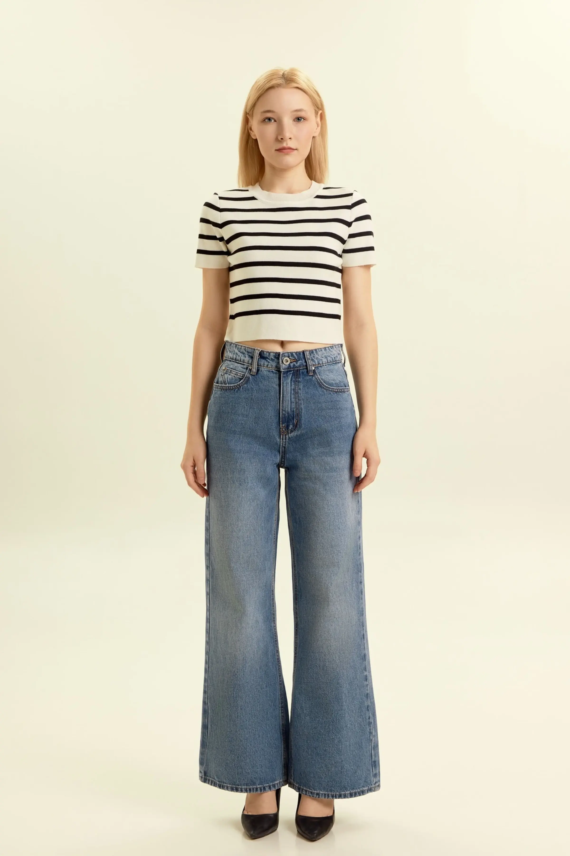 Джинсы светло-синий для женщин 46855-195 74