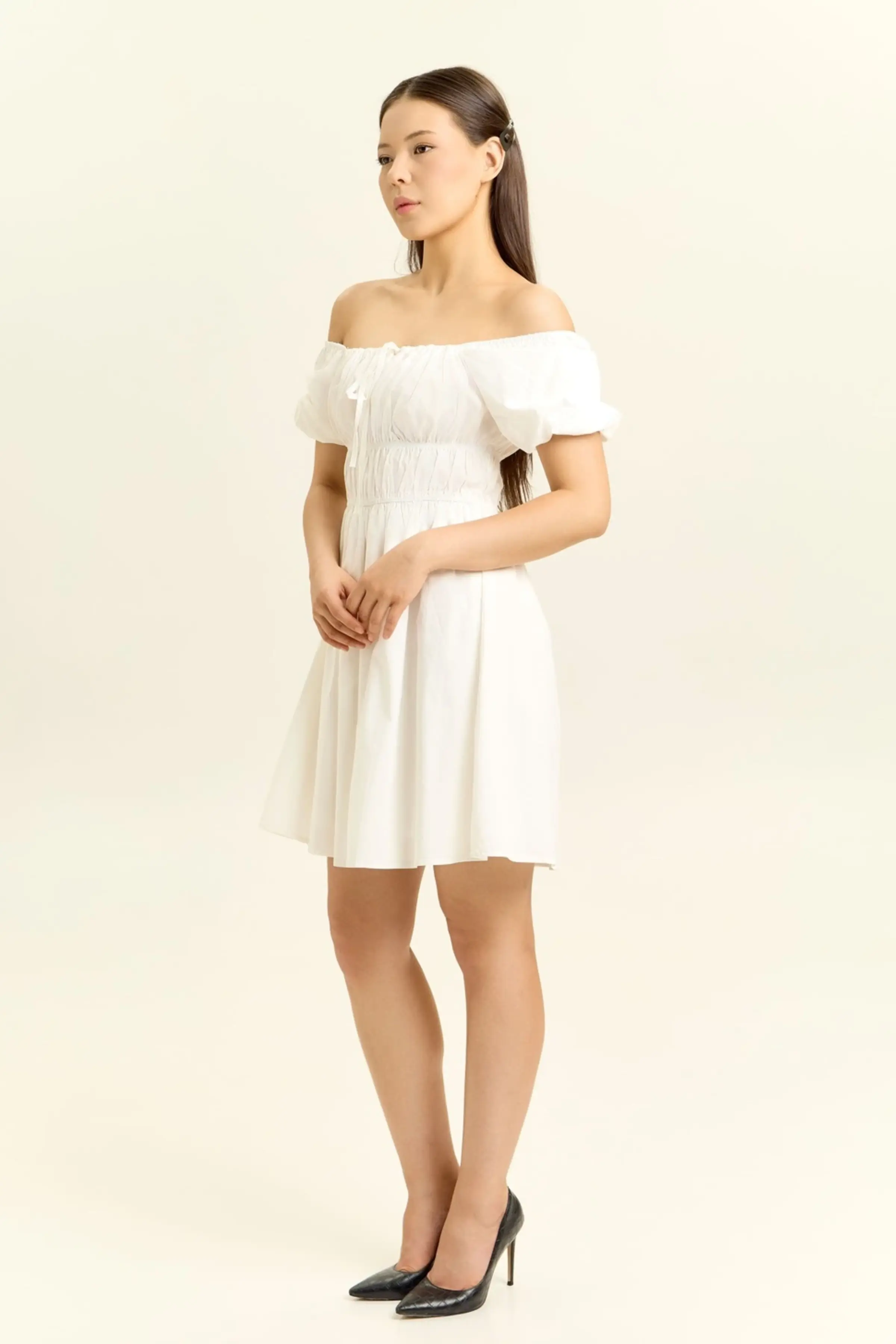 Платье белый для женщин 45101-4 54