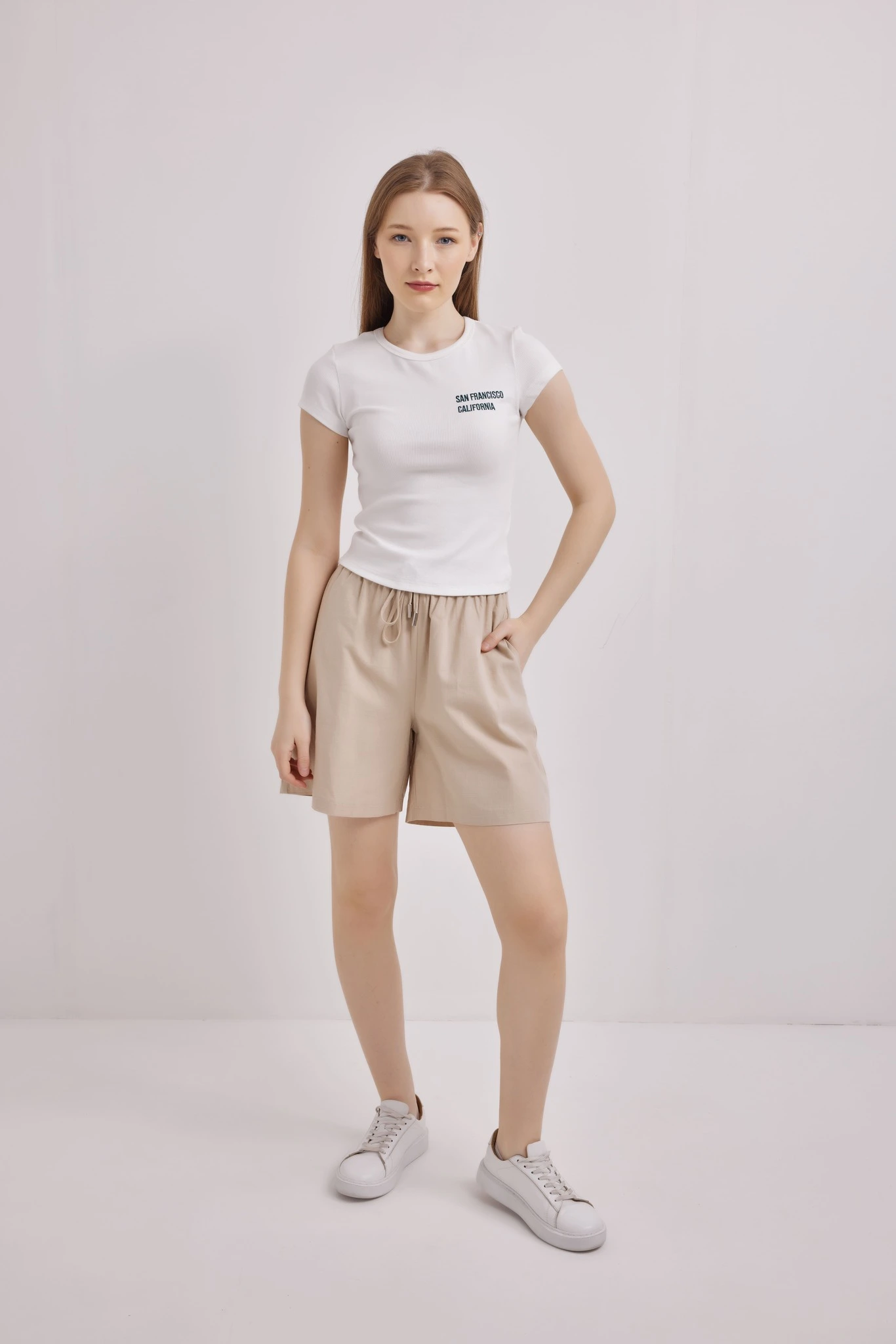 Футболка белый для женщин 40307-4 67