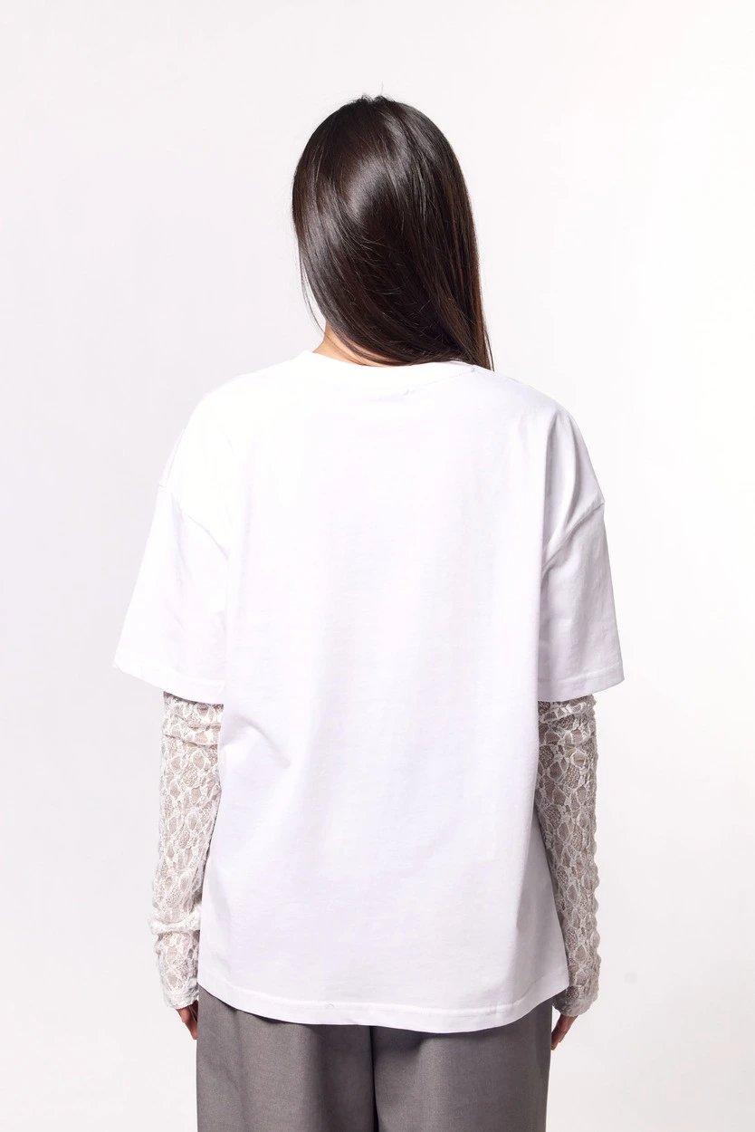 Лонгслив белый для женщин 44122-4 59