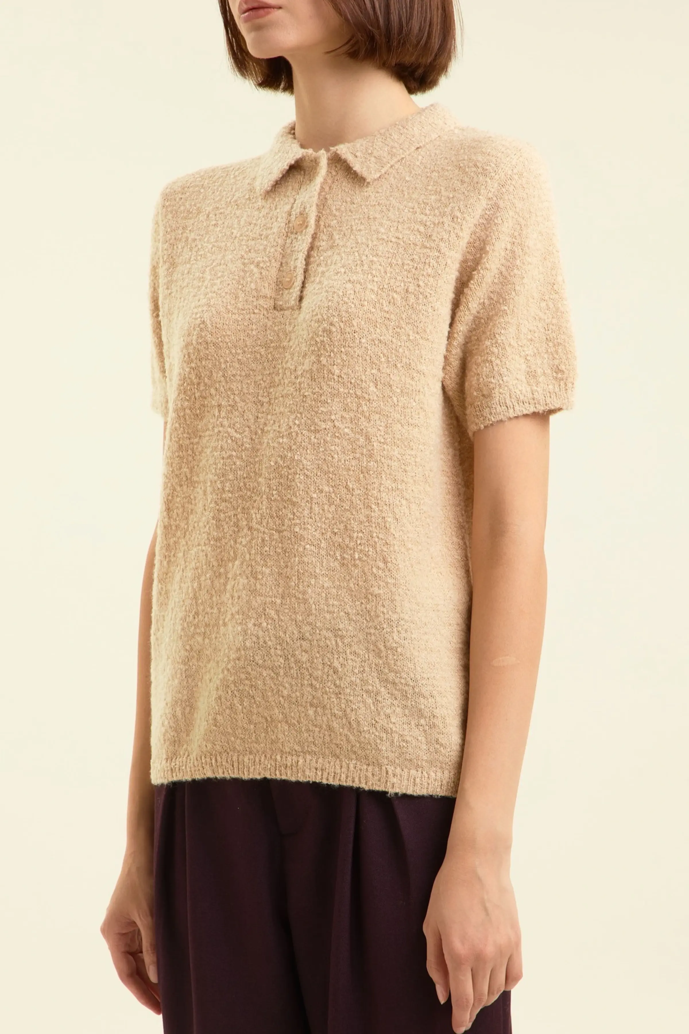 Джемпер бежевый для женщин 47155-15 60