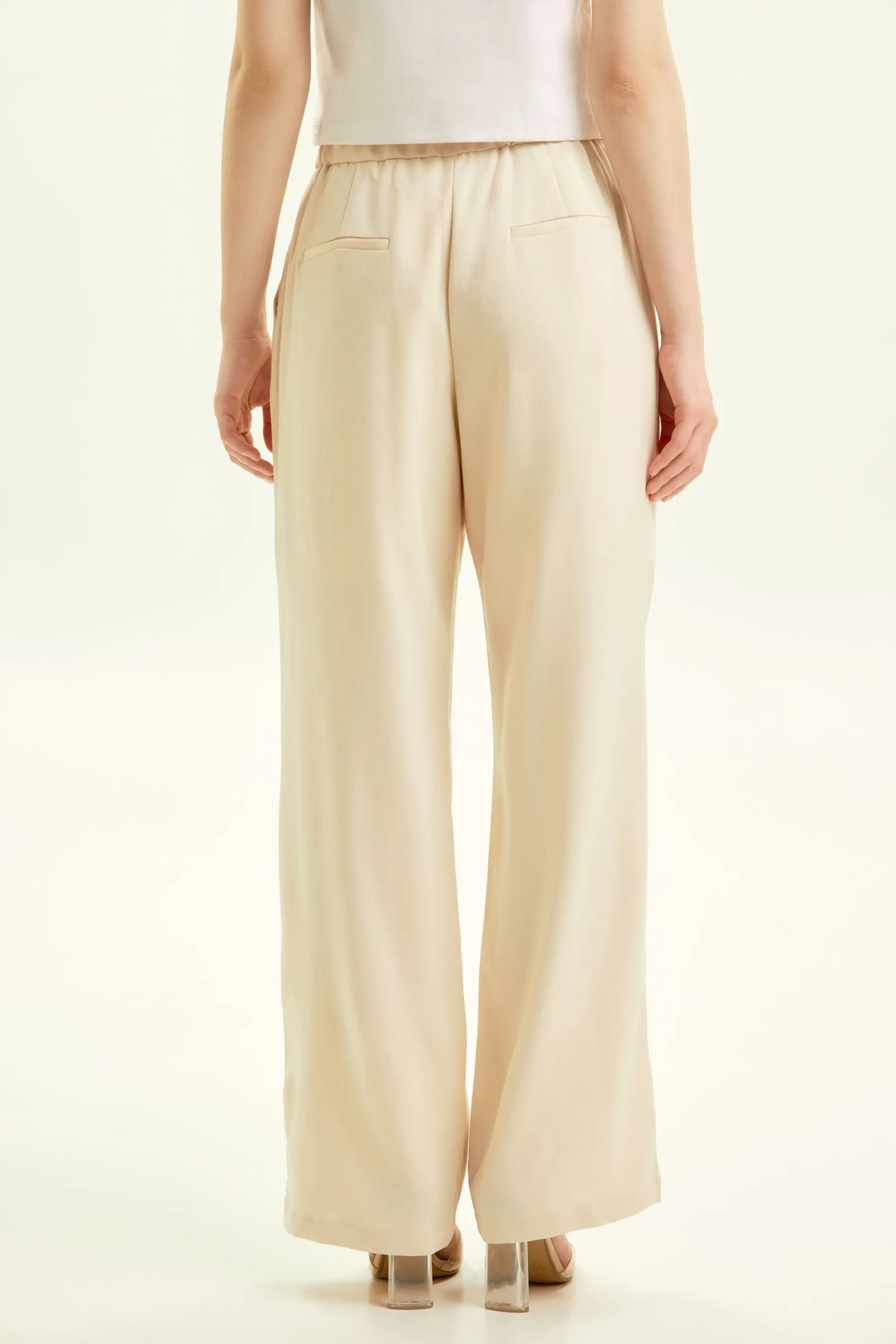 Брюки бежевый для женщин 45104-15 71