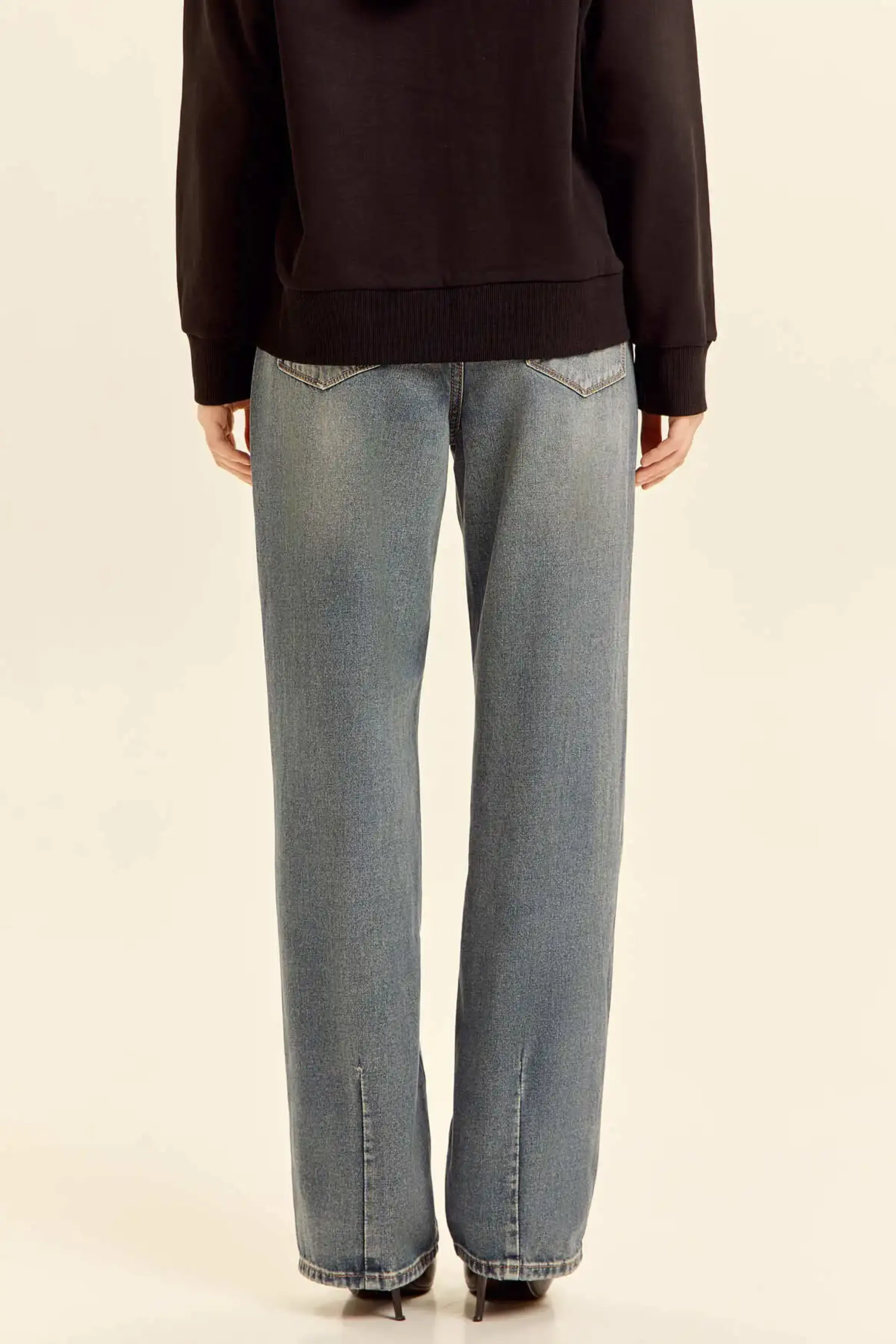 Джинсы голубой для женщин 46350-10 74