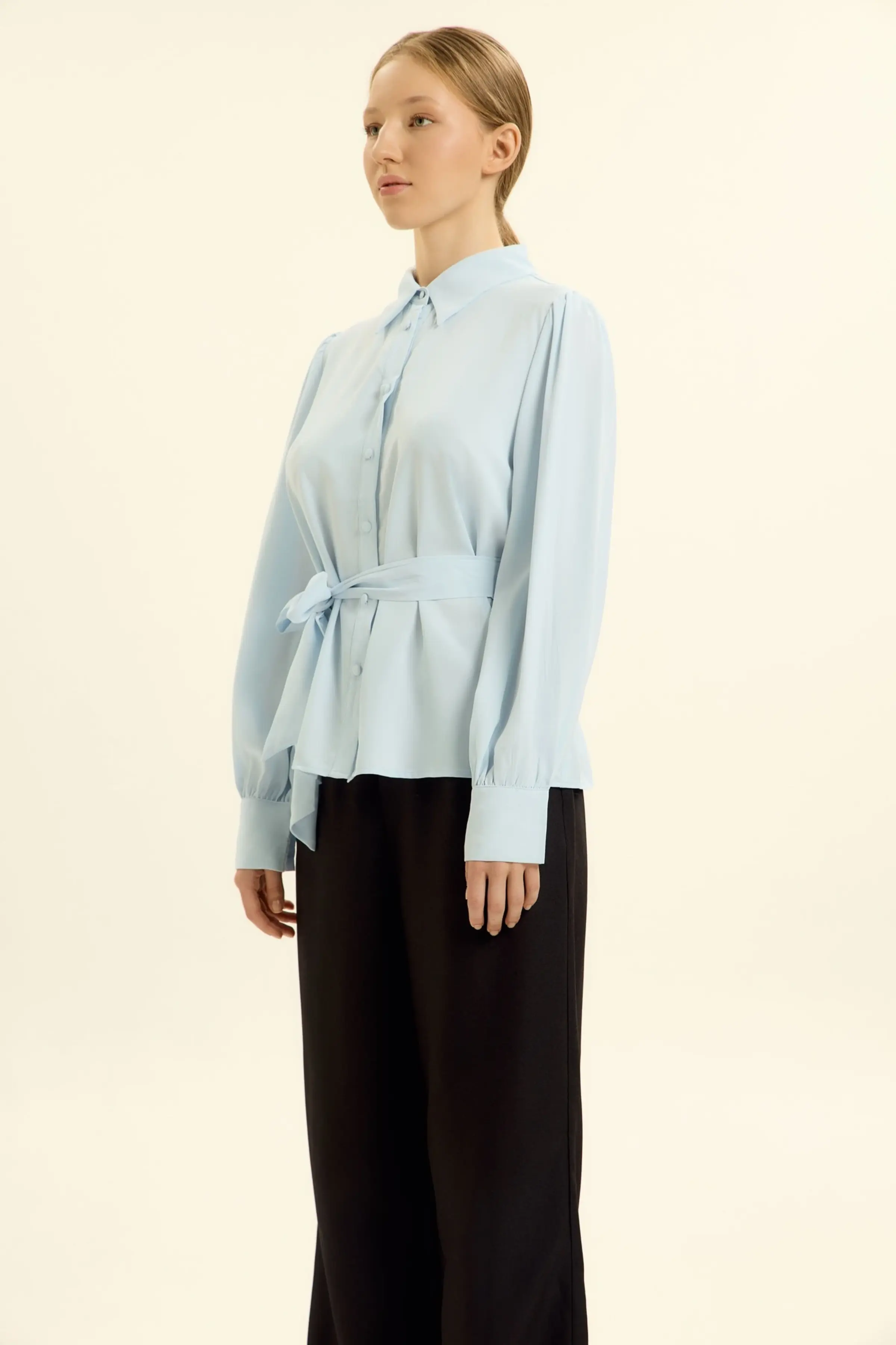 Блузка голубой для женщин 46216-10 28