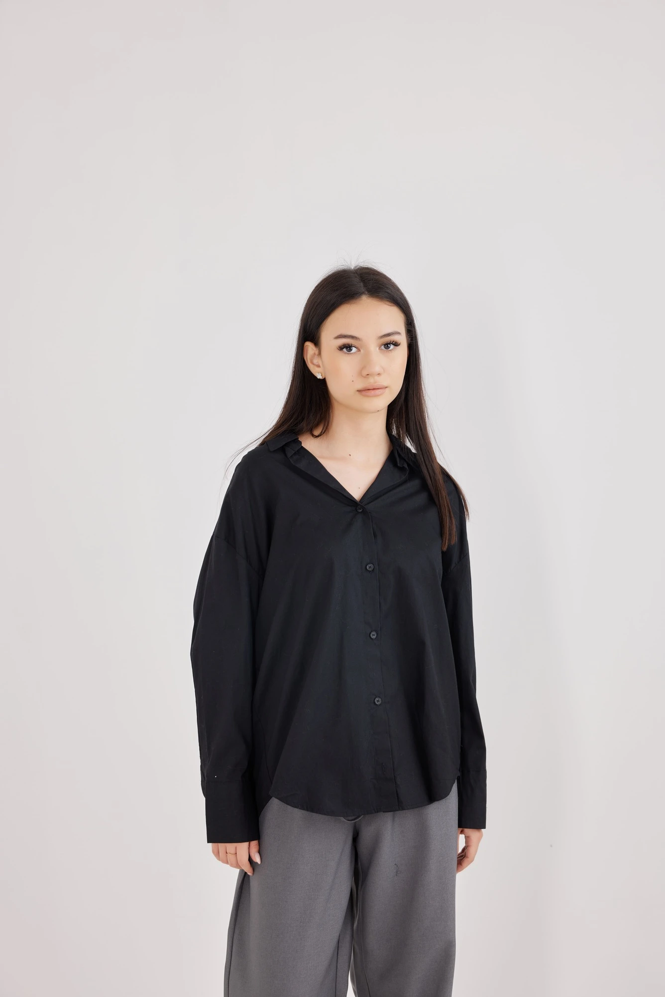 Рубашка черный для женщин 42255-1 66