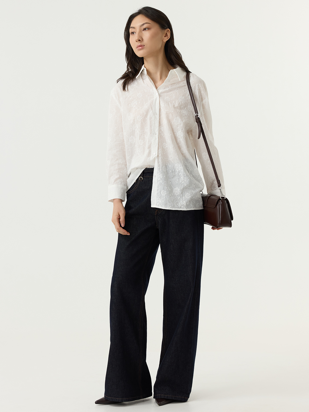 Рубашка белый для женщин 48254-4 66