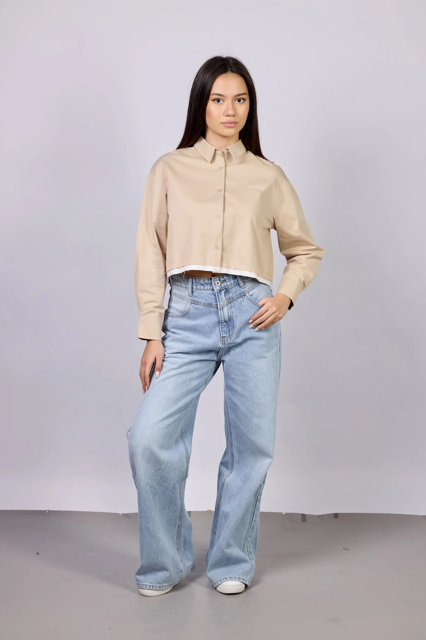 Рубашка бежевый для женщин 42236-15 66