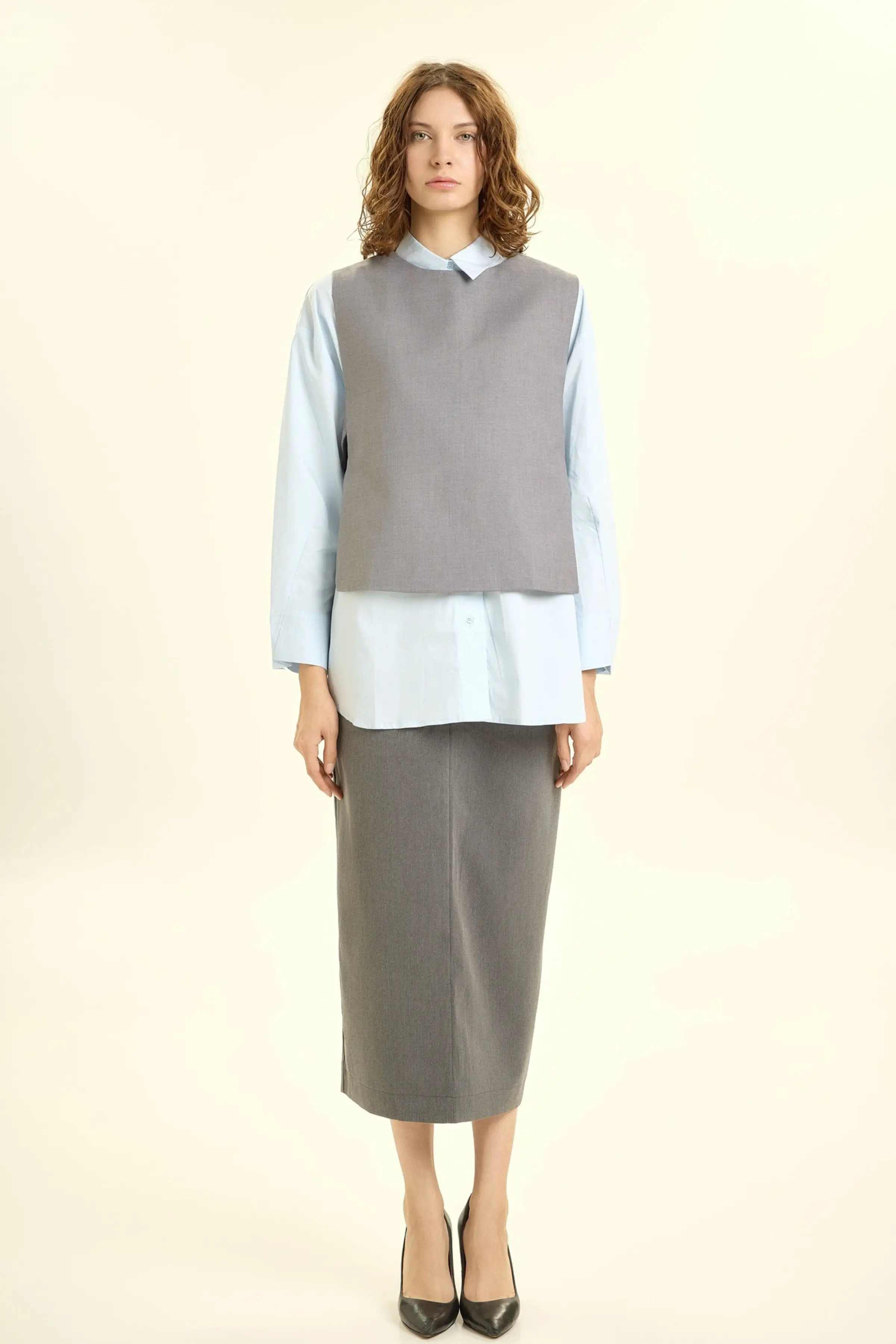 Жилетка серый для женщин 46144-61 68