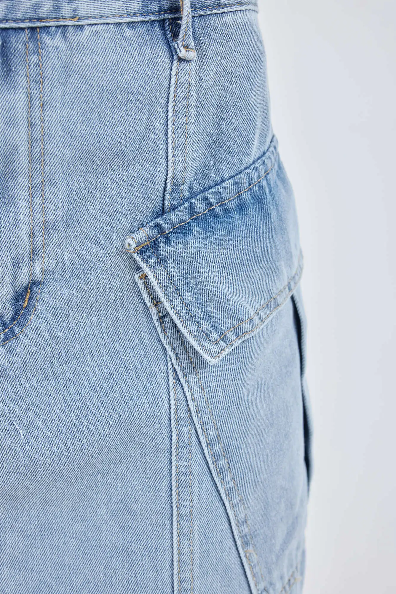 Юбка голубой для женщин 41140-10 52