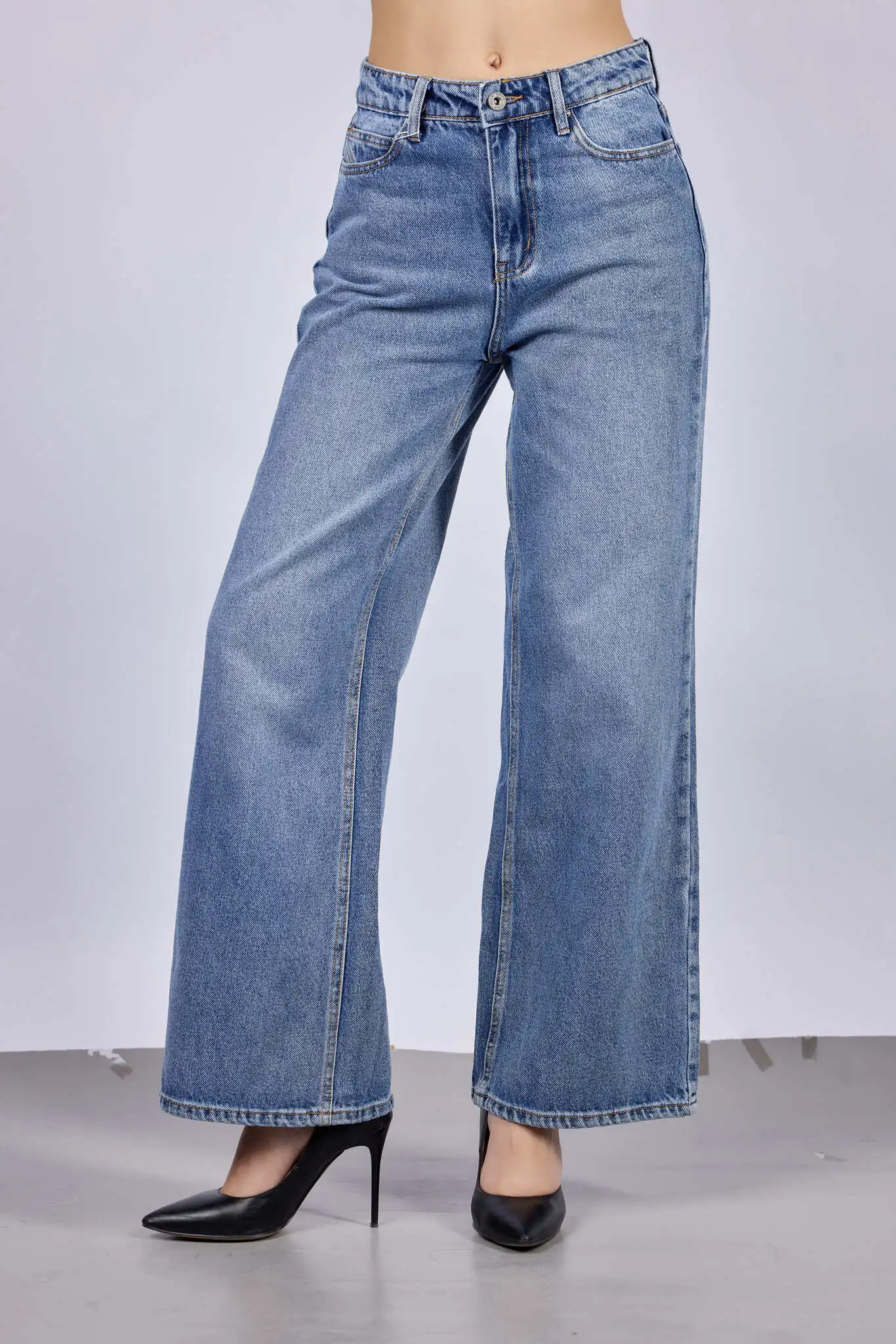 Джинсы светло-синий для женщин 43855-195 74